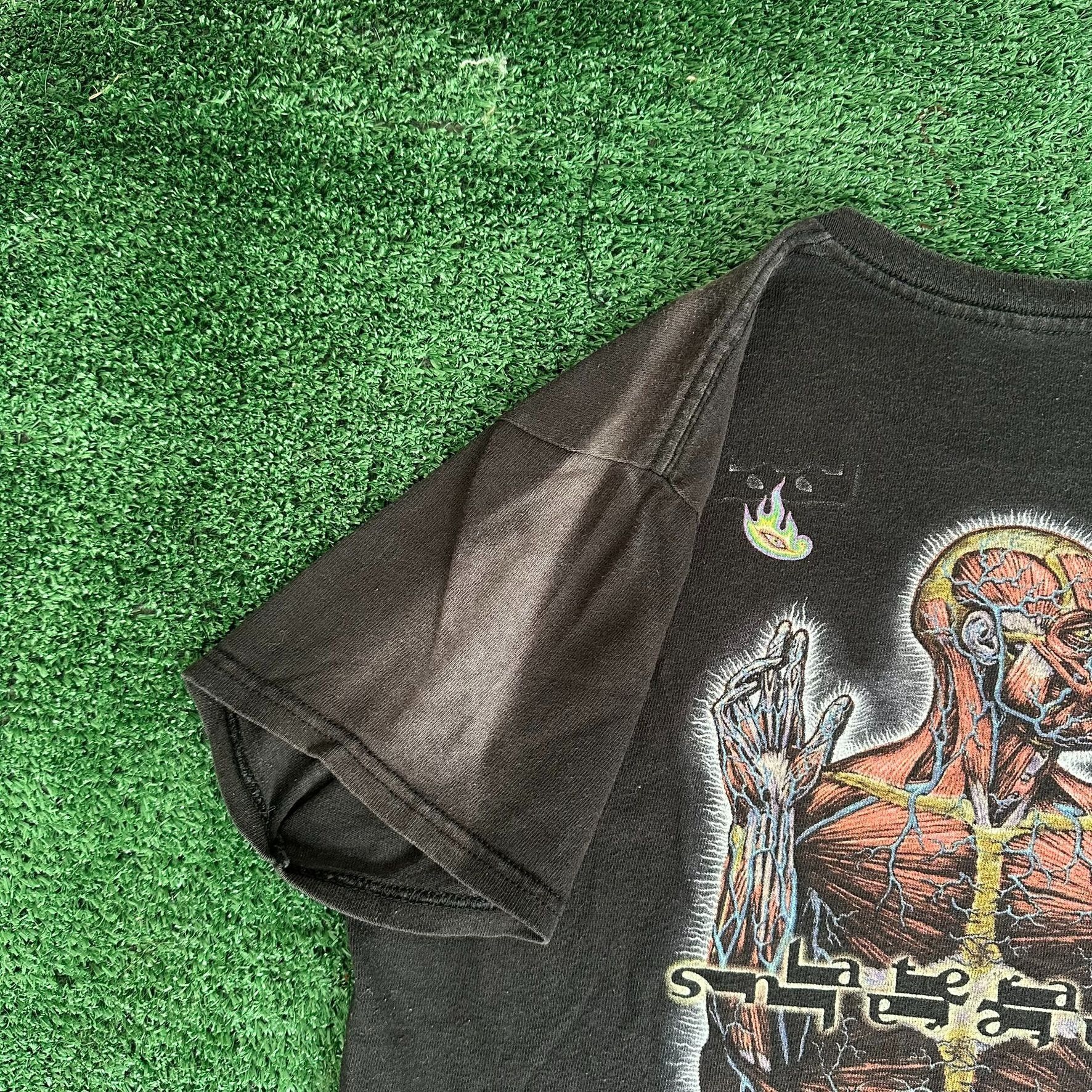 Band Tees Vintage Y2K TOOL Lateralus T-Shirt Faded Black Boxy Alex Gra Size US S / EU 44-46 / 1 - 5 Thumbnail