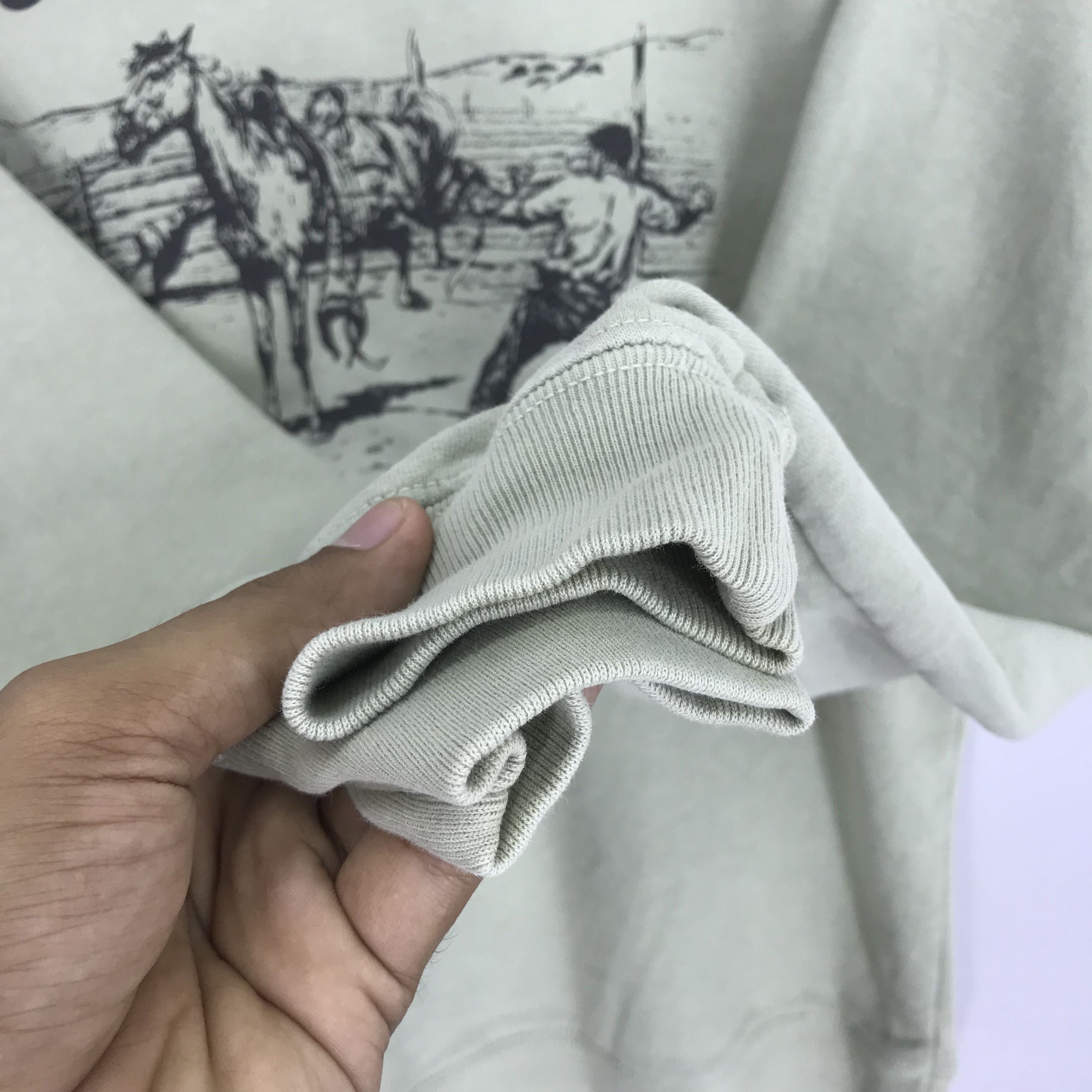 Cowboy Equipment Vintage Retro Graphic Cowboys Green Sweatshirt - 577 Size US S / EU 44-46 / 1 - 8 Thumbnail