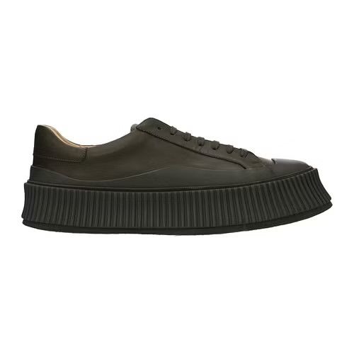 image of Jil Sander Ob1O1E0324 Low Top Sneakers In Military Green, Men's (Size 10)