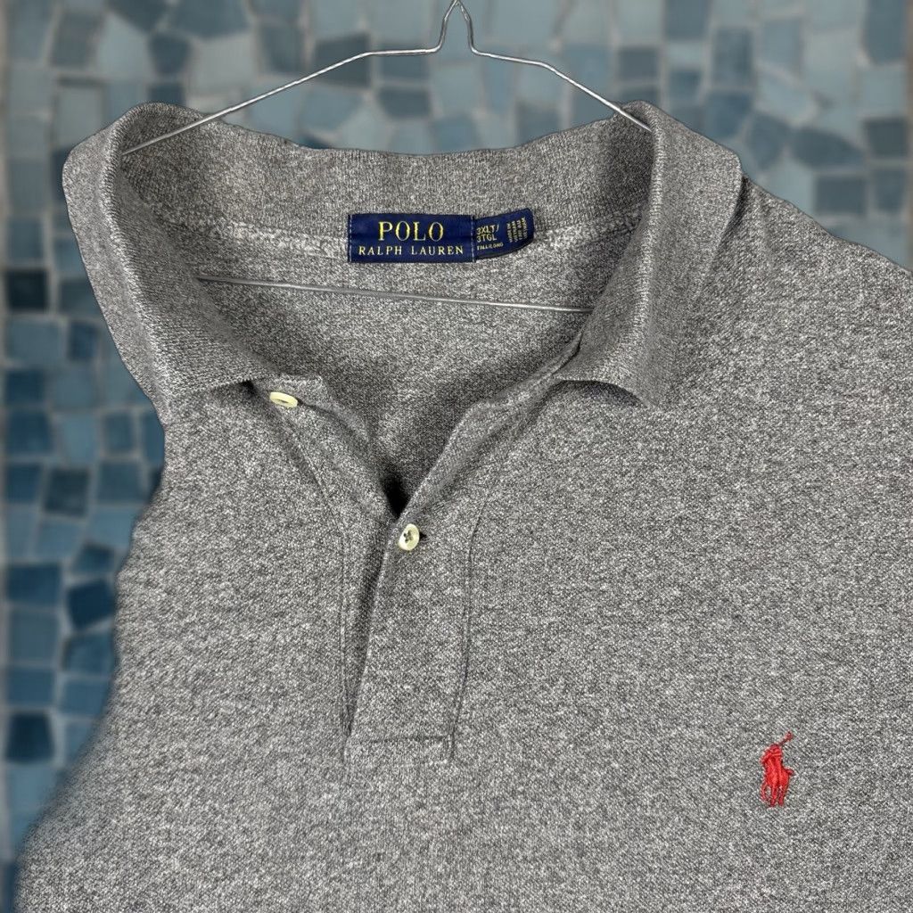 Polo Ralph Lauren VINTAGE Polo Ralph Lauren Shirt Men 3XLT XXXLT Tall Polo Short Sleeve Knit Cotton Preppy Size US XXL / EU 58 / 5 - 1 Thumbnail