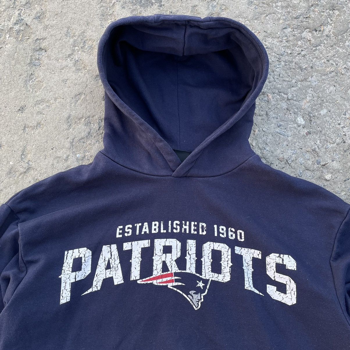 Vintage Vintage Hoodie Patriots Rugby Sweater Big Logo 90s Y2K Size US XS / EU 42 / 0 - 6 Thumbnail