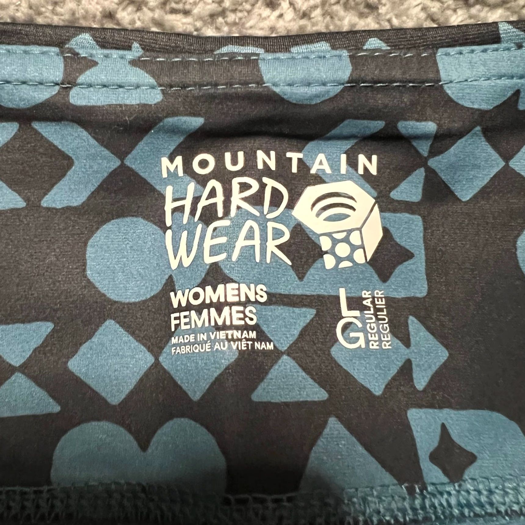 Mountain Hardwear Mountain Hardwear Leggings Womens Large Blue / Black Pickets Tight Ankle L Regular Womens Size 36" / US 14 / IT 50 - 5 Thumbnail