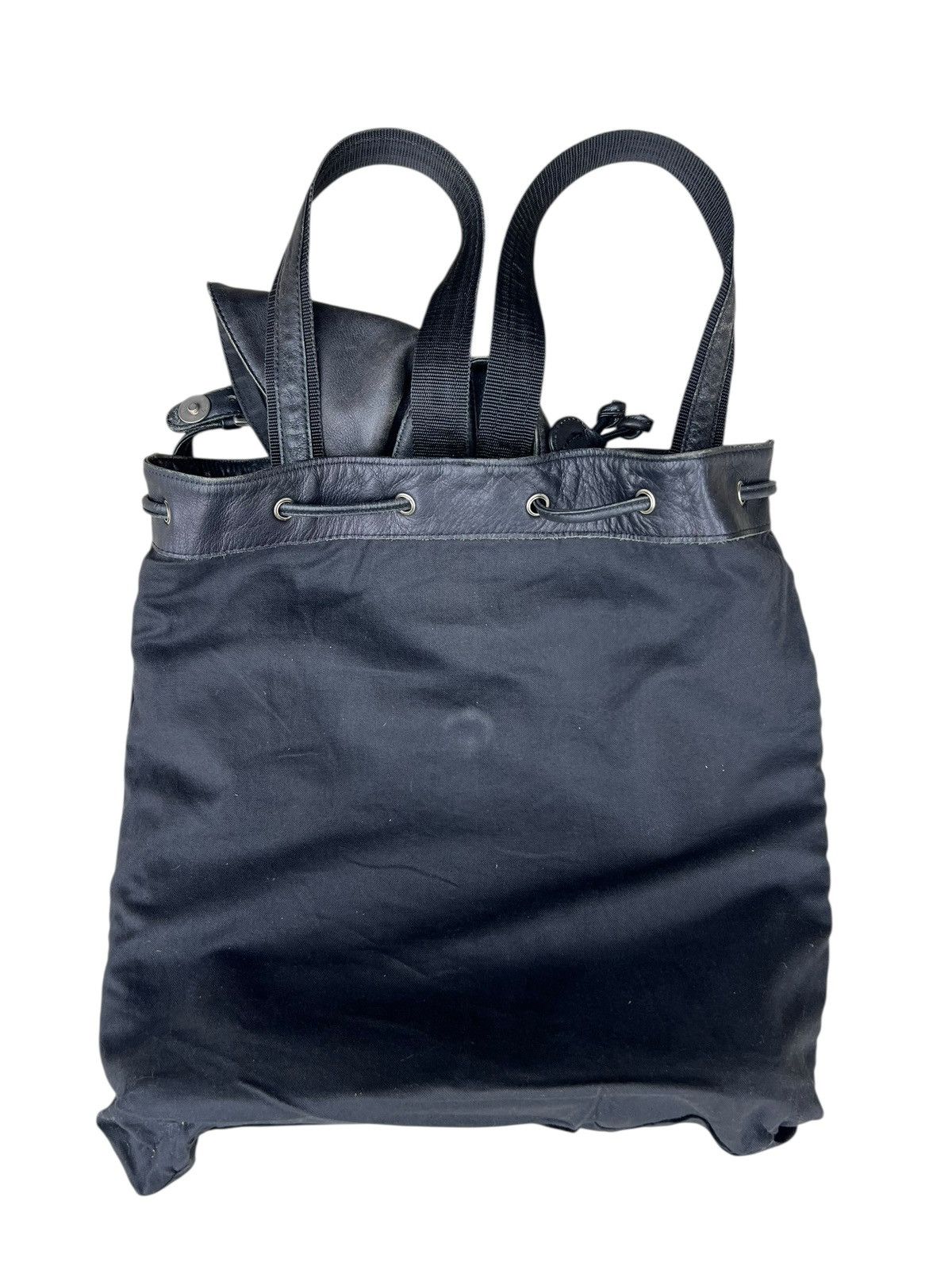 Leather Spiaggia Japan Faded Patina Leather Backpack Rucksack Bag Size ONE SIZE - 23 Thumbnail