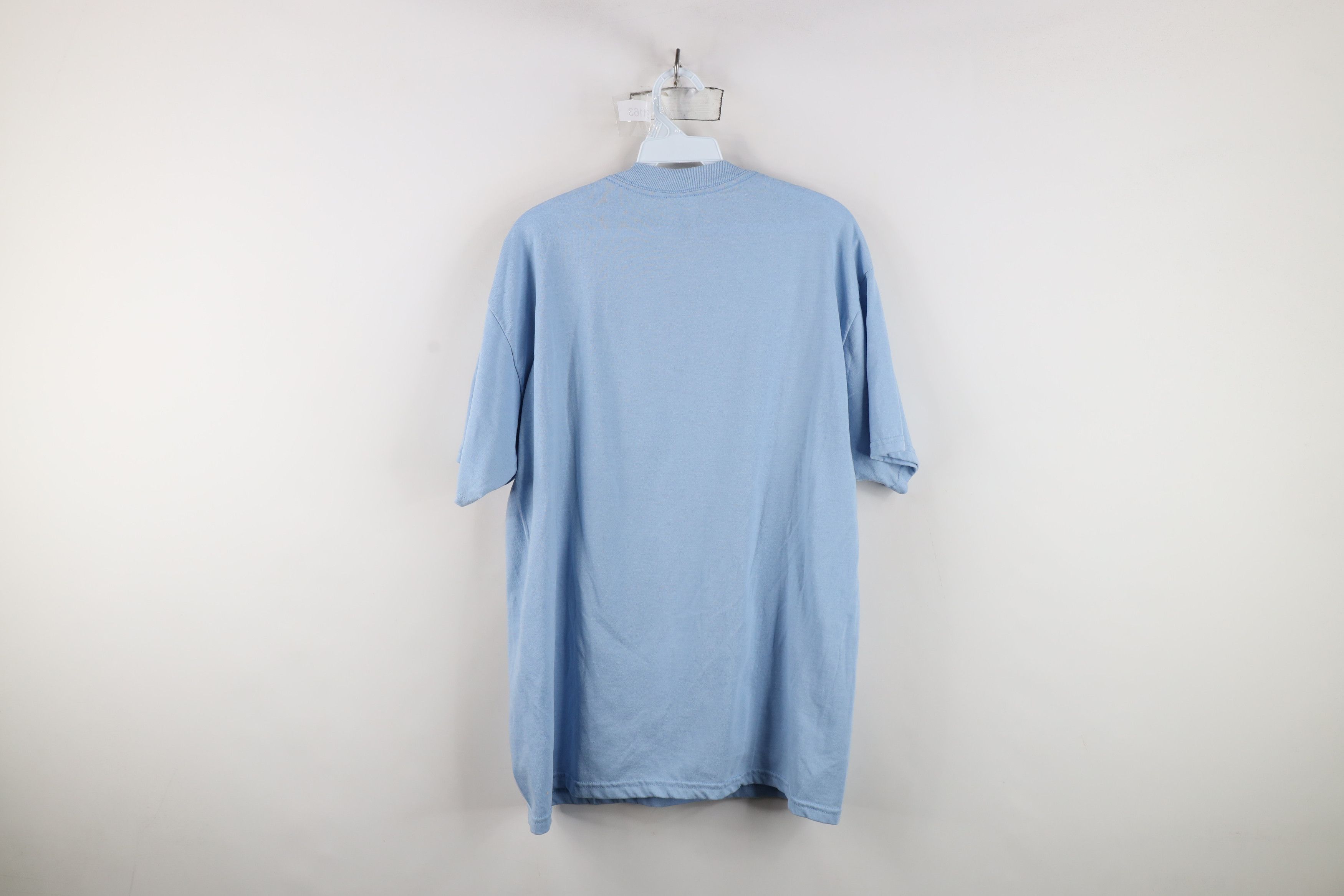 Vintage Vintage 90s Y2K Streetwear Schnauzer Dog Puppy T-Shirt Blue Size L / US 10 / IT 46 - 11 Thumbnail
