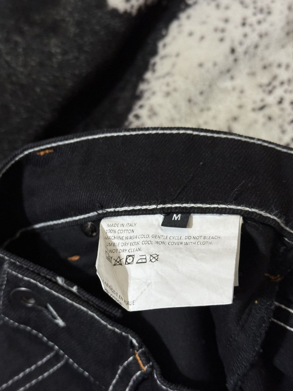 Gosha Rubchinskiy Gosha Rassvet Worket Straight Black Jeans Size US 30 / EU 46 - 5 Thumbnail