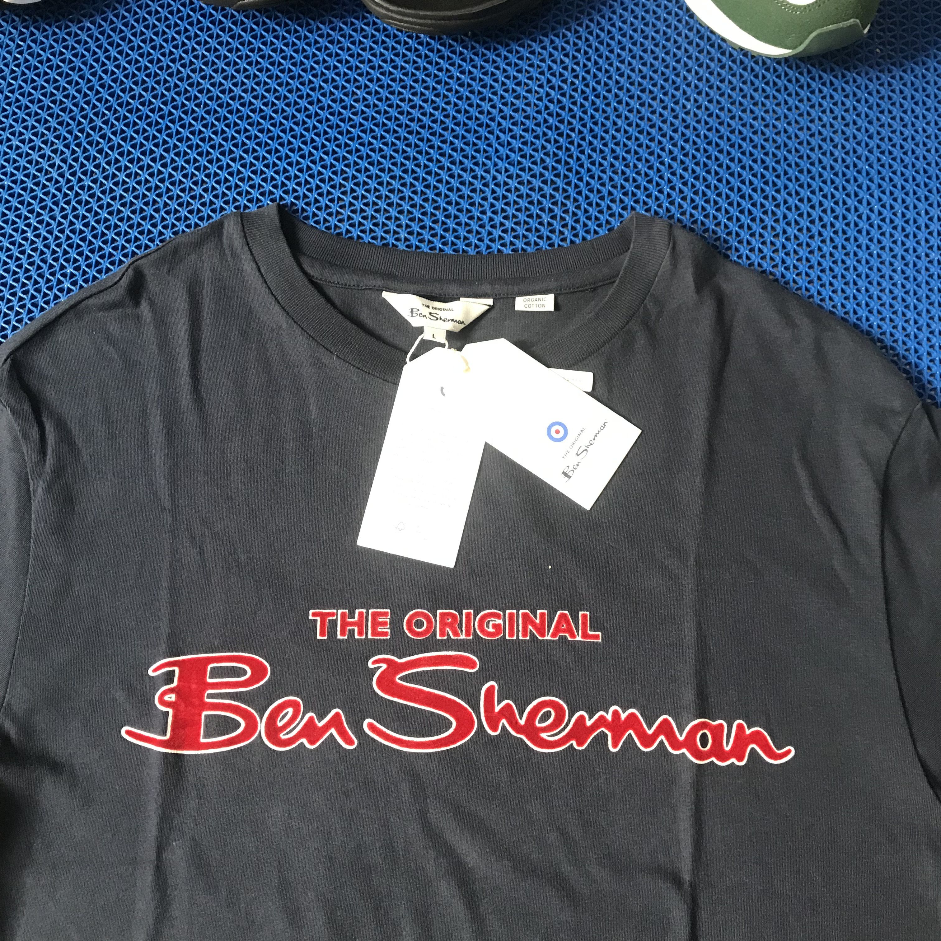 Ben Sherman Ben Sherman Ben Sherman Signature Logo Print T-Shirt Navy Size US L / EU 52-54 / 3 - 9 Thumbnail