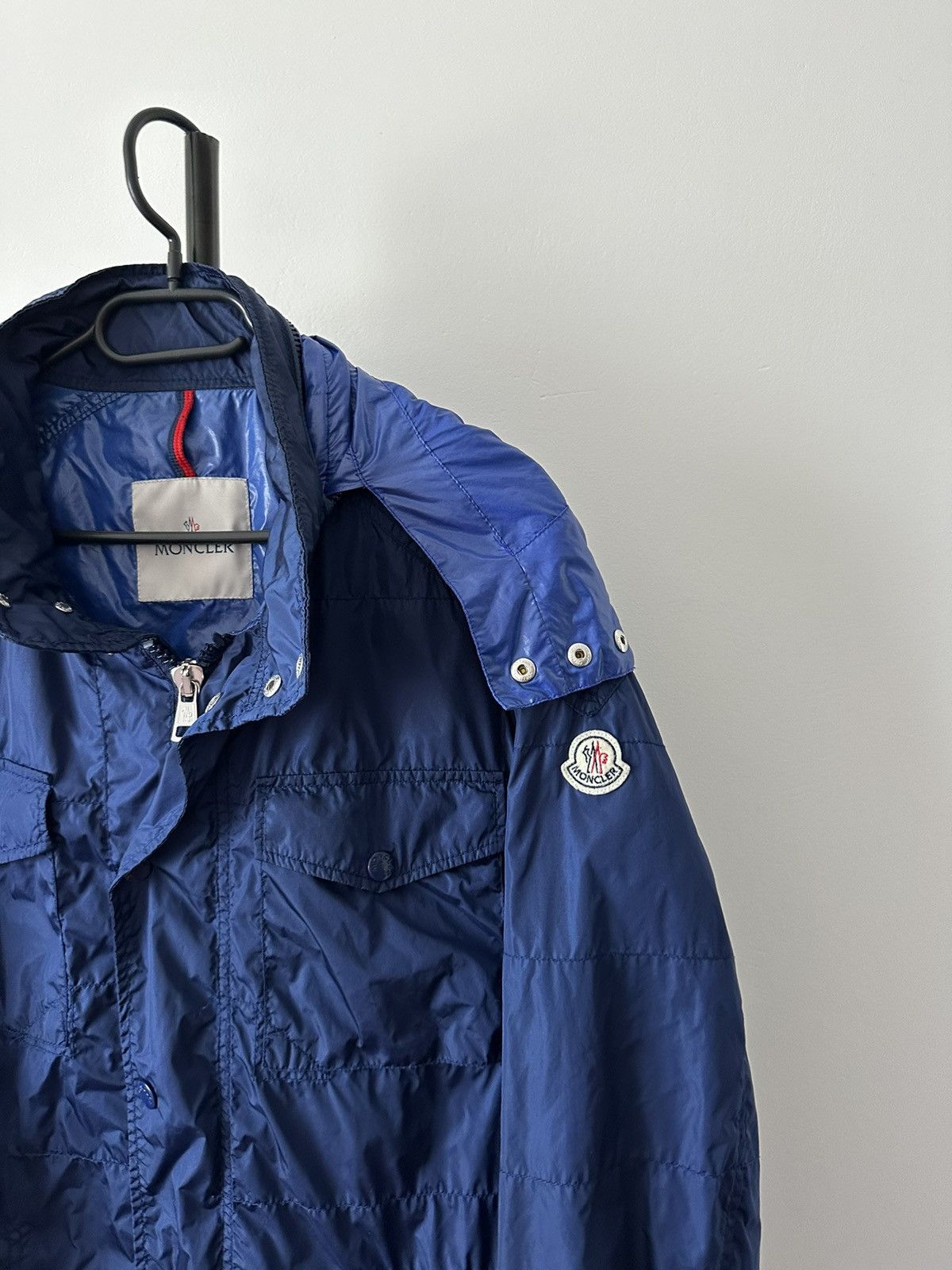 Moncler Moncler Clement light jacket nylon navy Size US L / EU 52-54 / 3 - 2 Thumbnail