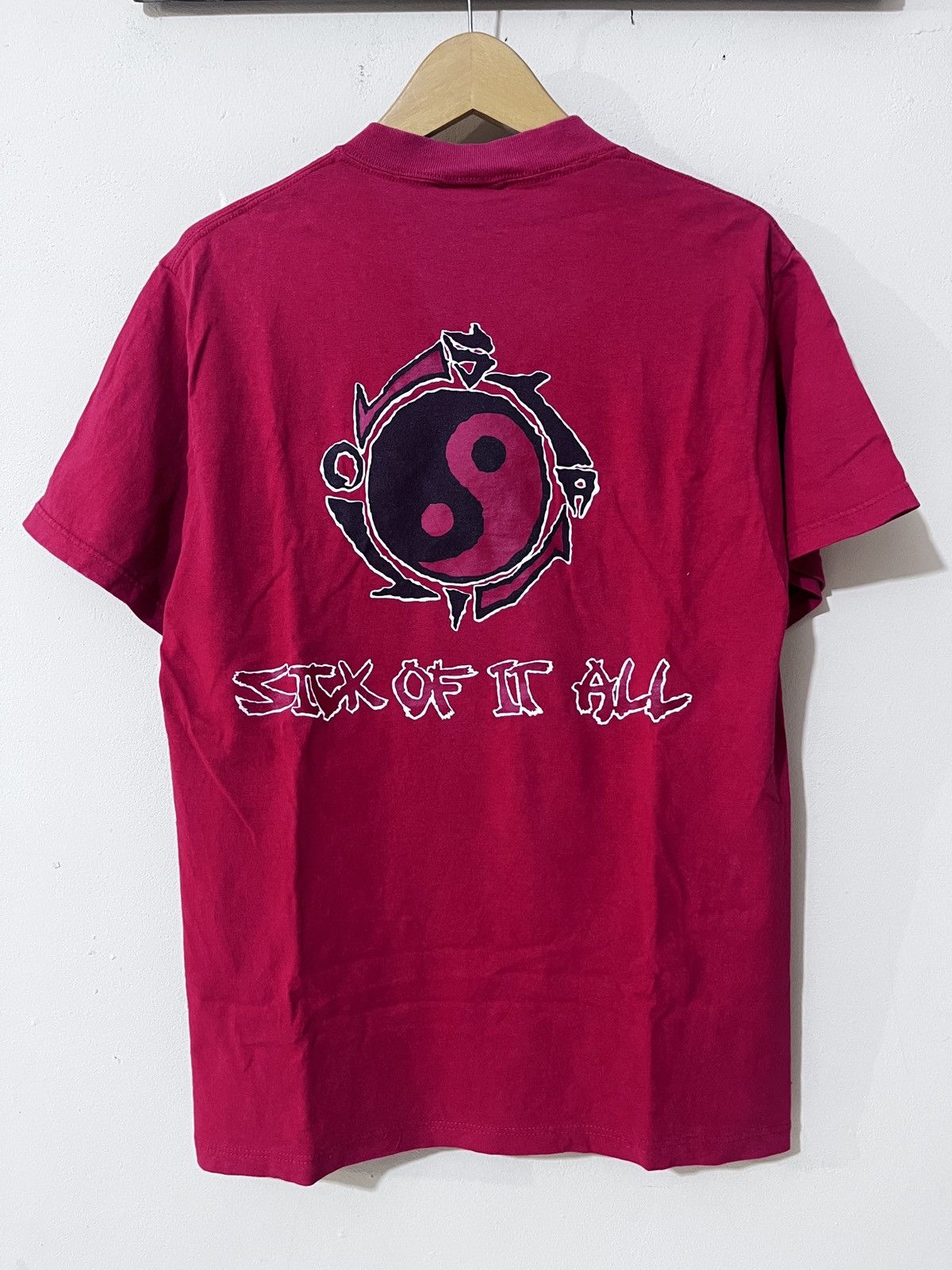 Band Tees Vintage Sick Of It all 1990 Size US M / EU 48-50 / 2 - 2 Thumbnail