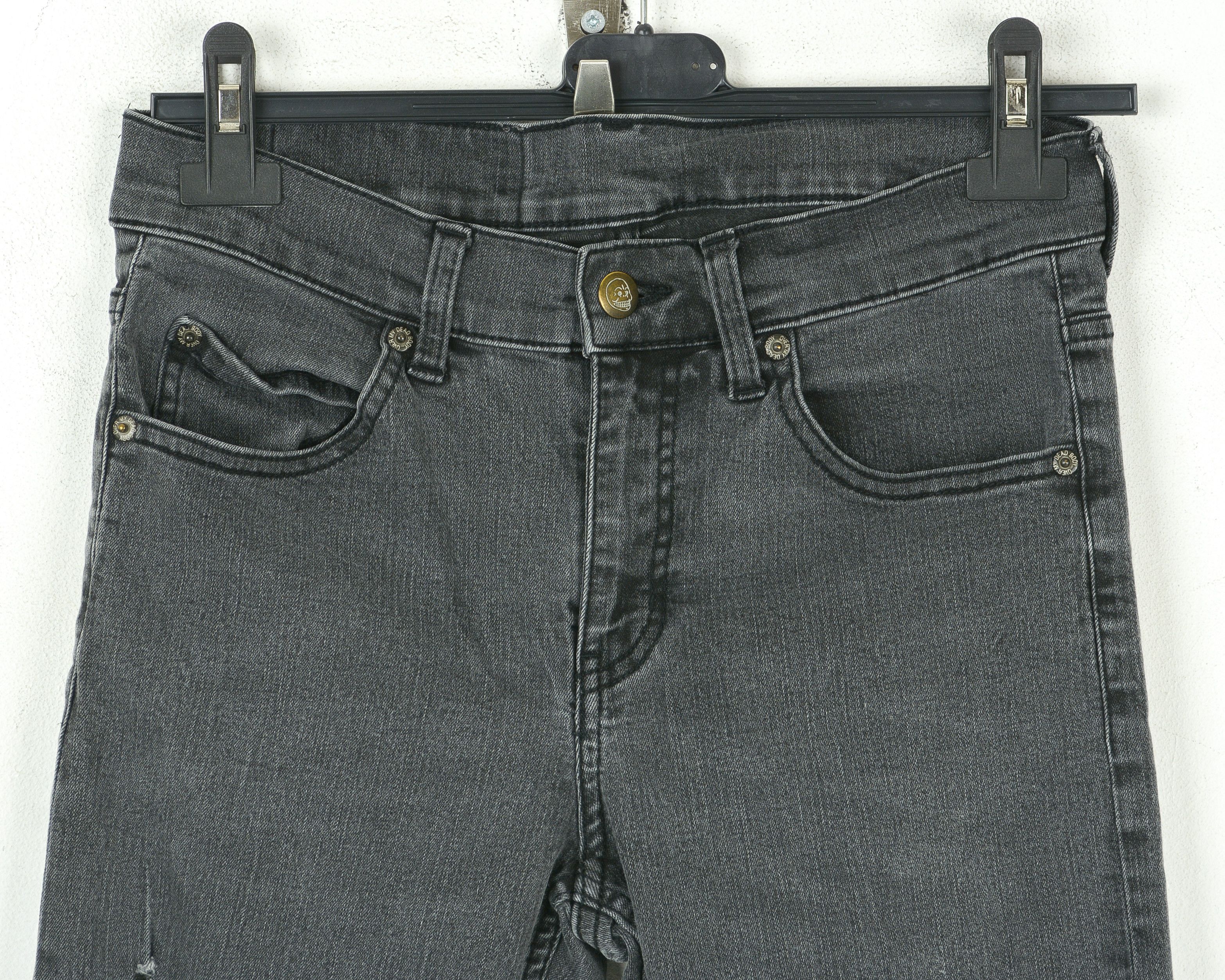 Cheap Monday Tight Beat Grey W29 L30 Slim Skinny Jeans Denim Pants Size US 29 - 2 Thumbnail