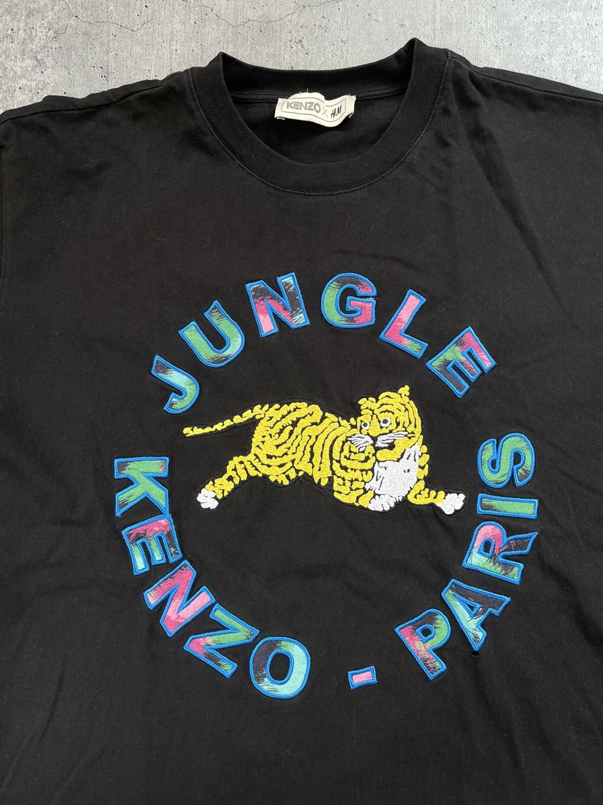 H&M × Kenzo Kenzo x H&M Embroidery Sweatshirt Size US L / EU 52-54 / 3 - 3 Thumbnail