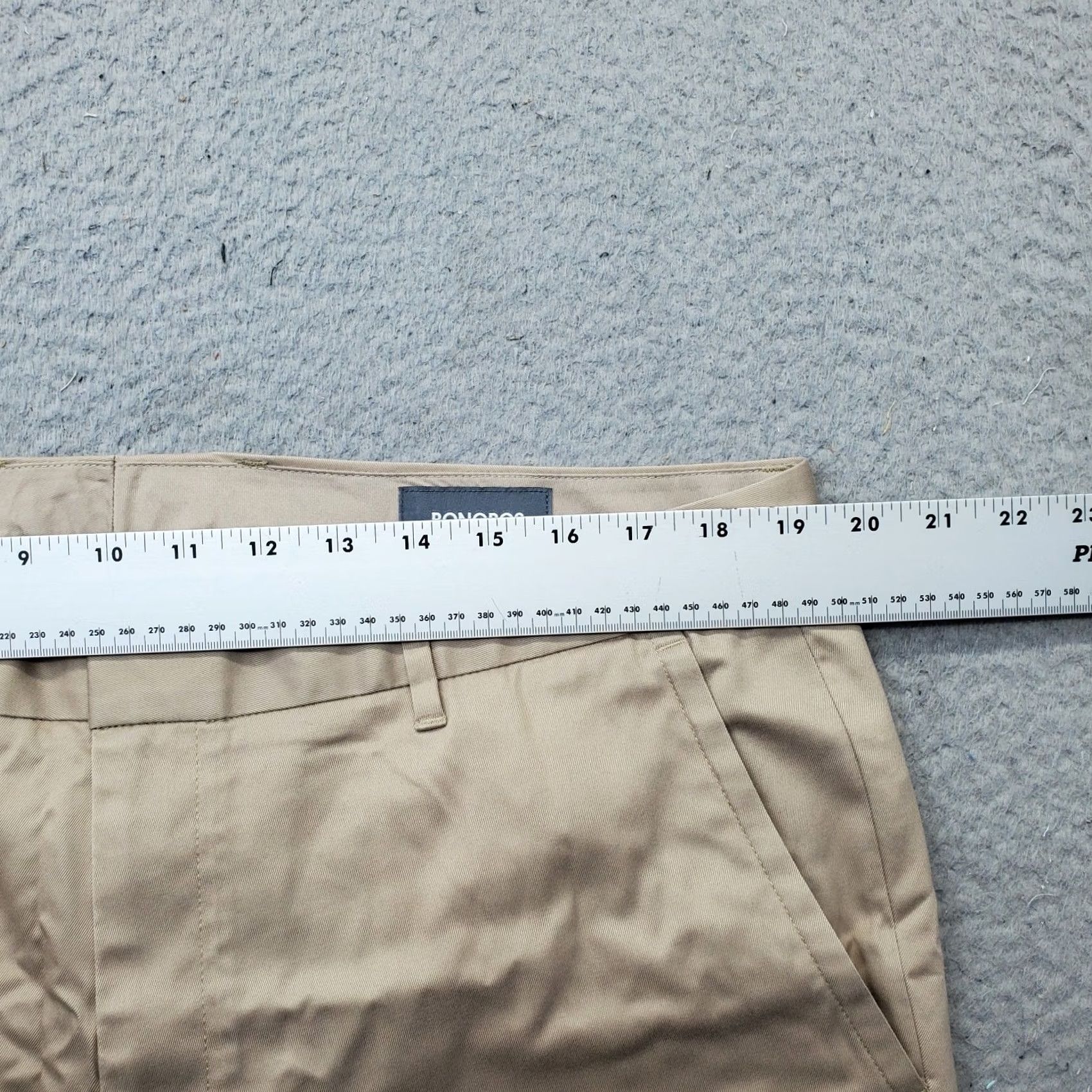 Bonobos Bonobos Mens Slim Tan Khakis Pants 38 Slim Flat Front Slash Pocket Weekday Warrior W34? Size US 38 / EU 54 - 6 Thumbnail