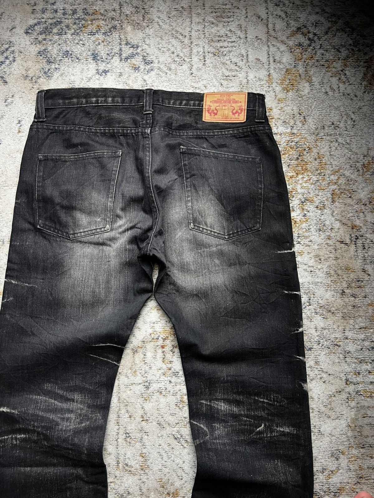 Tornado Mart Takeo Kikuchi Mud Max Clawmark Whiskered Jeans Size US 32 / EU 48 - 4 Thumbnail