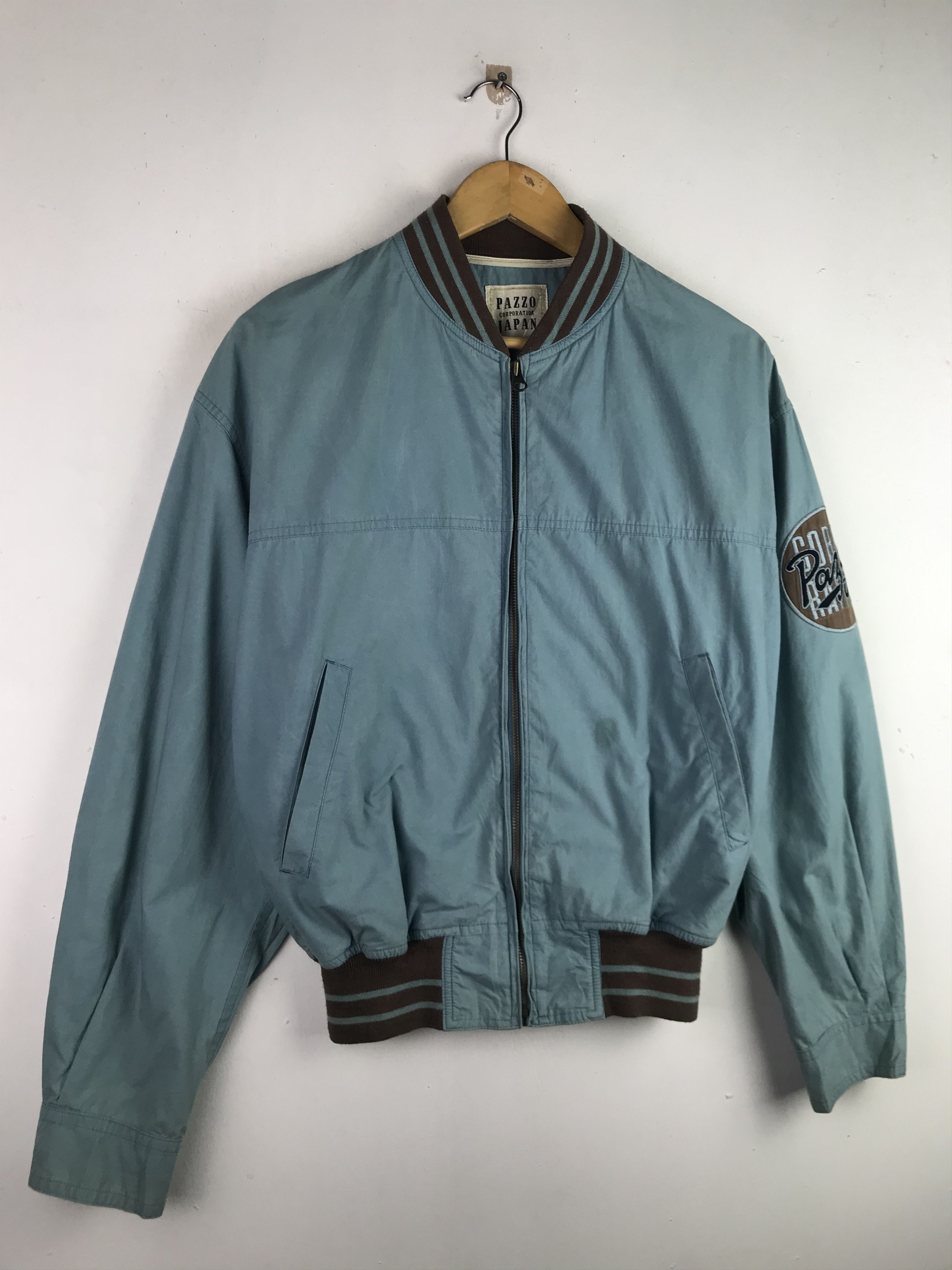 Japanese Brand × Pazzo × Vintage Vintage Pazzo Cooperation Bomber Jacket Size US XL / EU 56 / 4 - 4 Thumbnail