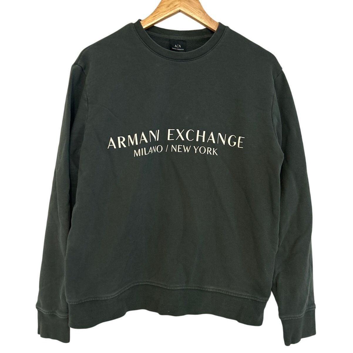 Armani Exchange Armani Exchange AX Adult Logo Sweatshirt MILANO NEW YORK Size US L / EU 52-54 / 3 - 4 Thumbnail