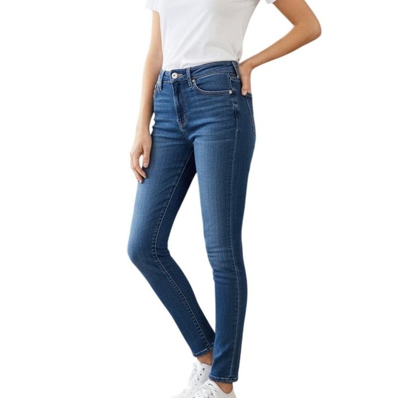 J.Crew J.Crew Blue Wash Curvy Toothpick Jeans, US25 Size 25" / US 0 / IT 36 - 1 Thumbnail
