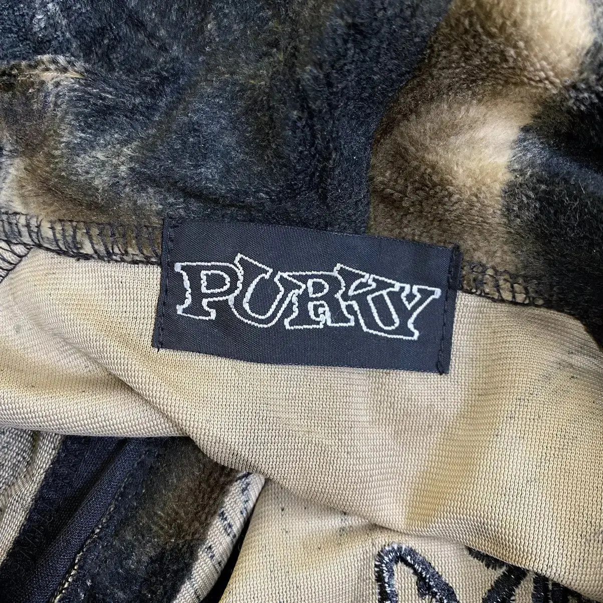 Vintage PURKY WILE COYOTE Cartoon AOP Parka Jacket Hoodie