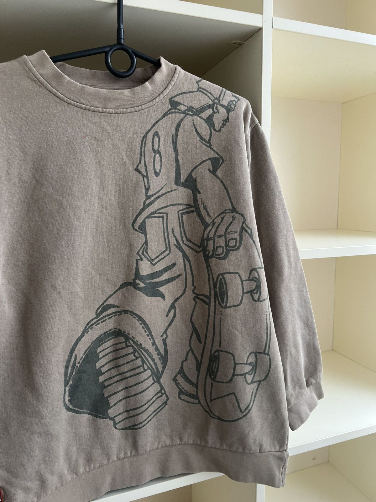 Vintage Vintage Bad+Mad Rap Skateboarding Sweatshirt Hip-Hop Size US S / EU 44-46 / 1 - 7 Thumbnail