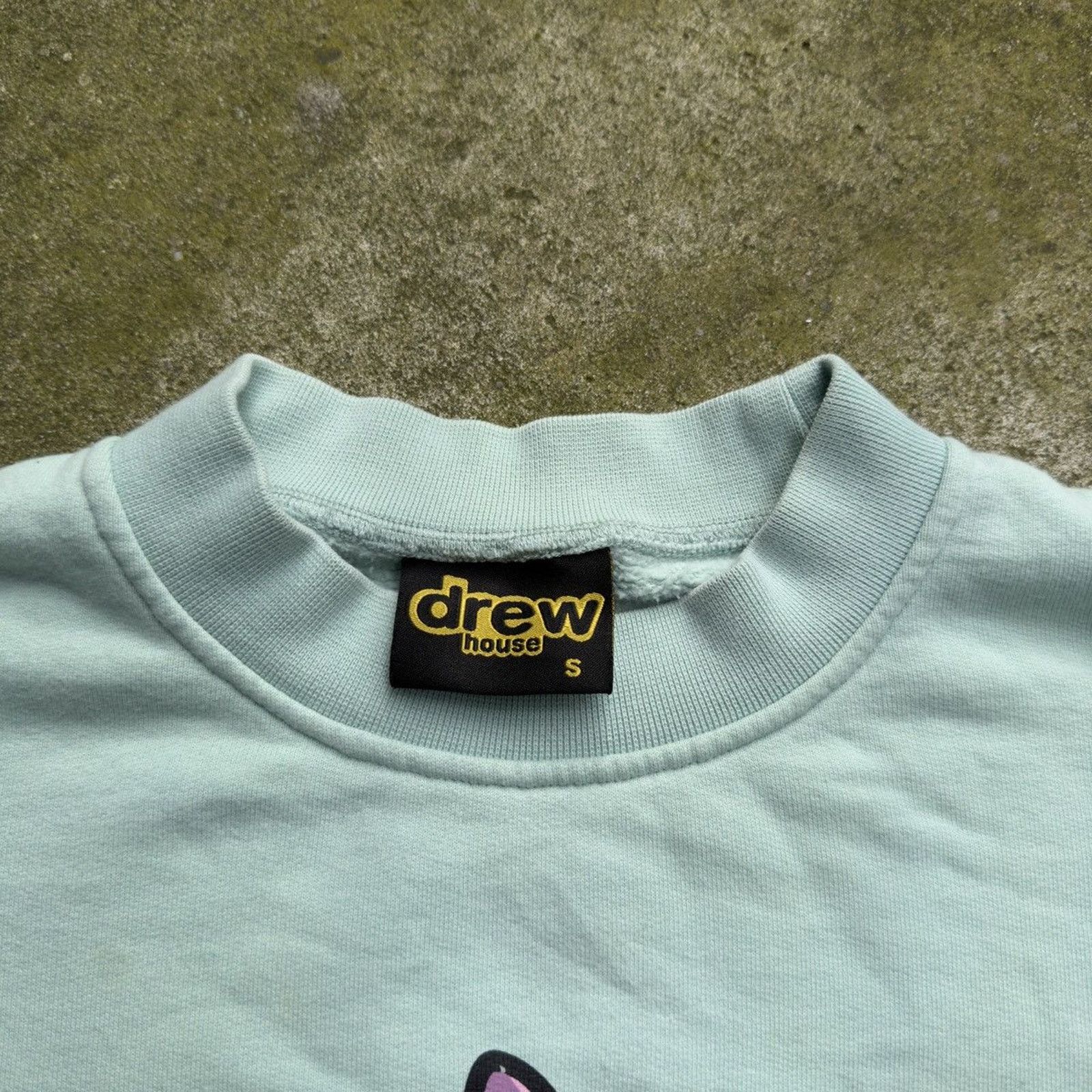 Drew House DREW HOUSE DINO DECONSTRUCTED CREWNECK SWEATSHIRT OVERSIZED Size US S / EU 44-46 / 1 - 7 Thumbnail