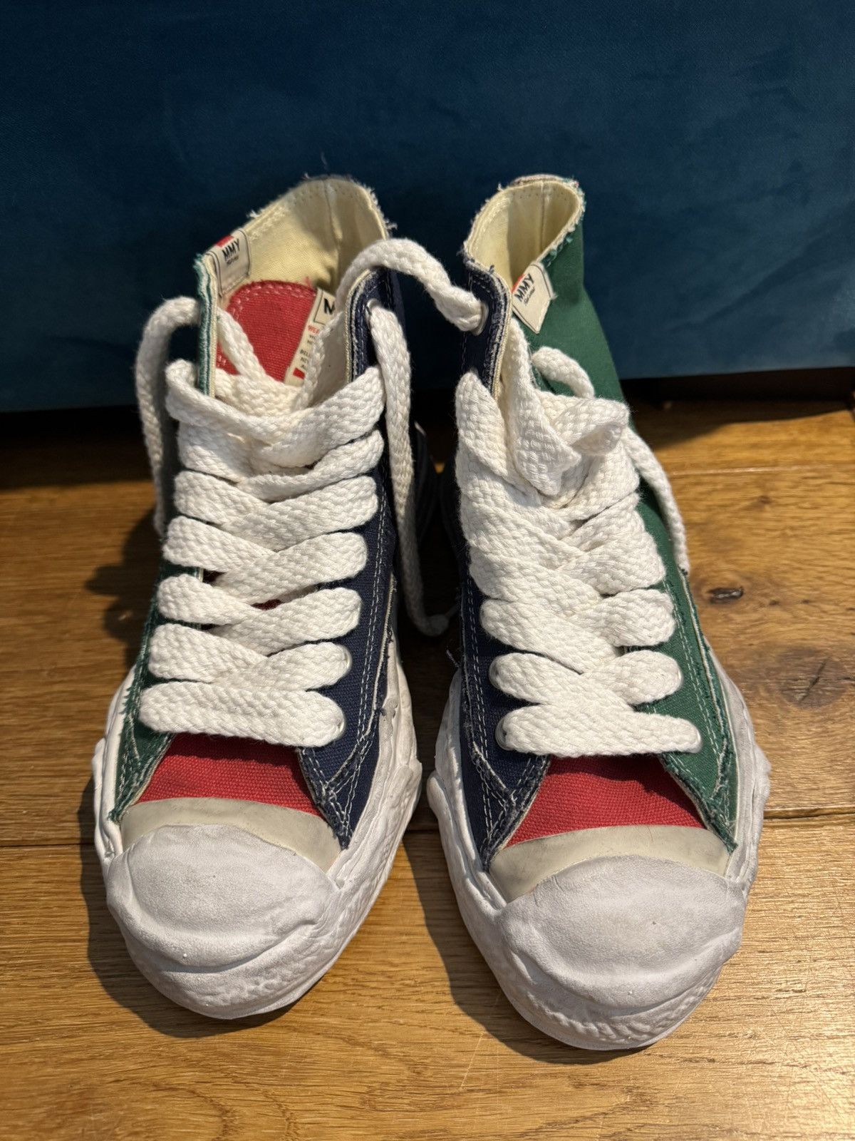 Maison MIHARA YASUHIRO MIHARAYASUHIRO MMY HIGH TOP SNEAKERS Size US 8 / EU 41 - 2 Thumbnail