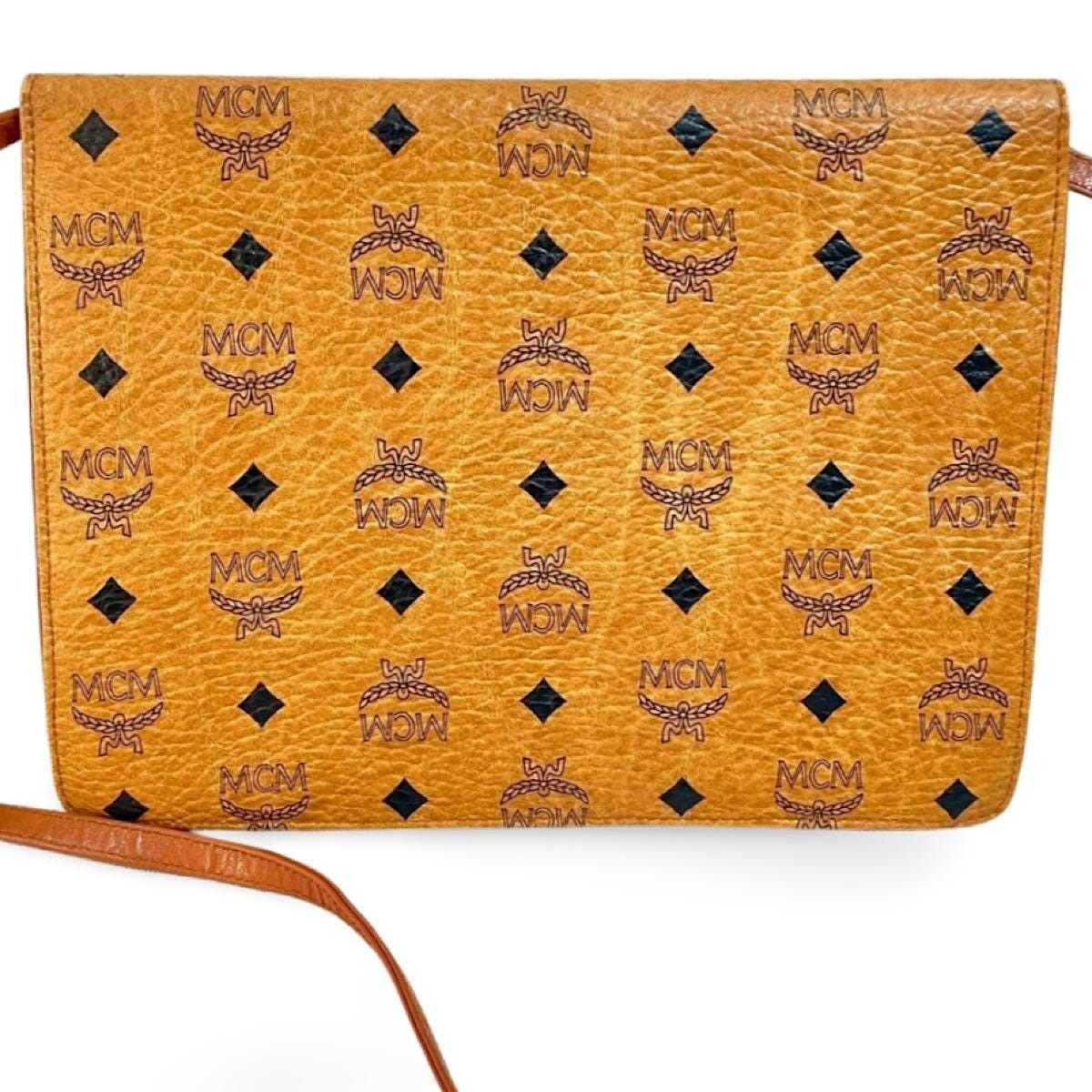 MCM Vintage MCM monogram shoulder bag in envelop shape Size ONE SIZE - 3 Thumbnail