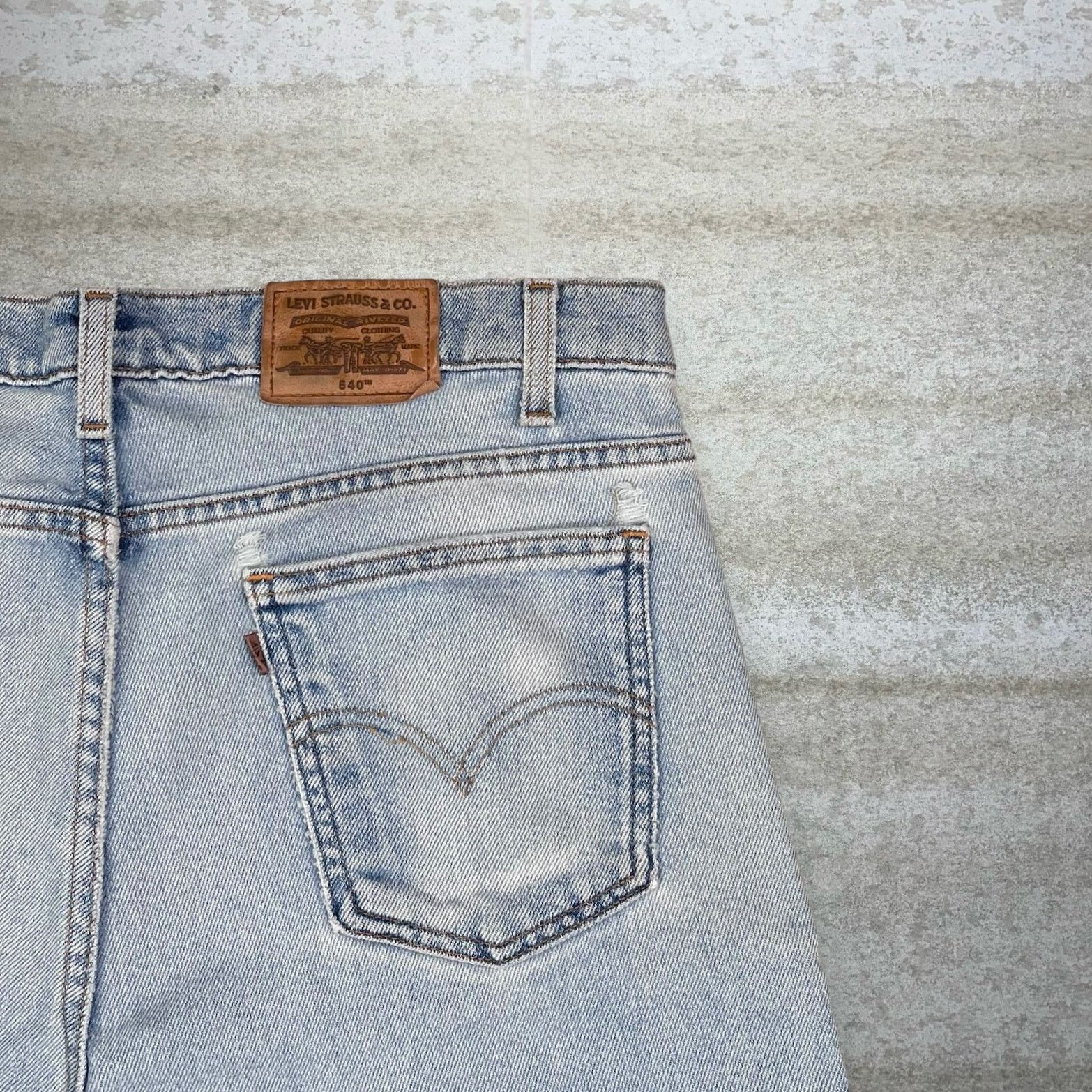 Levi's Vintage 90s Levis 540 Jeans 38x30 Relaxed Fit Light Wash Size US 38 / EU 54 - 3 Thumbnail