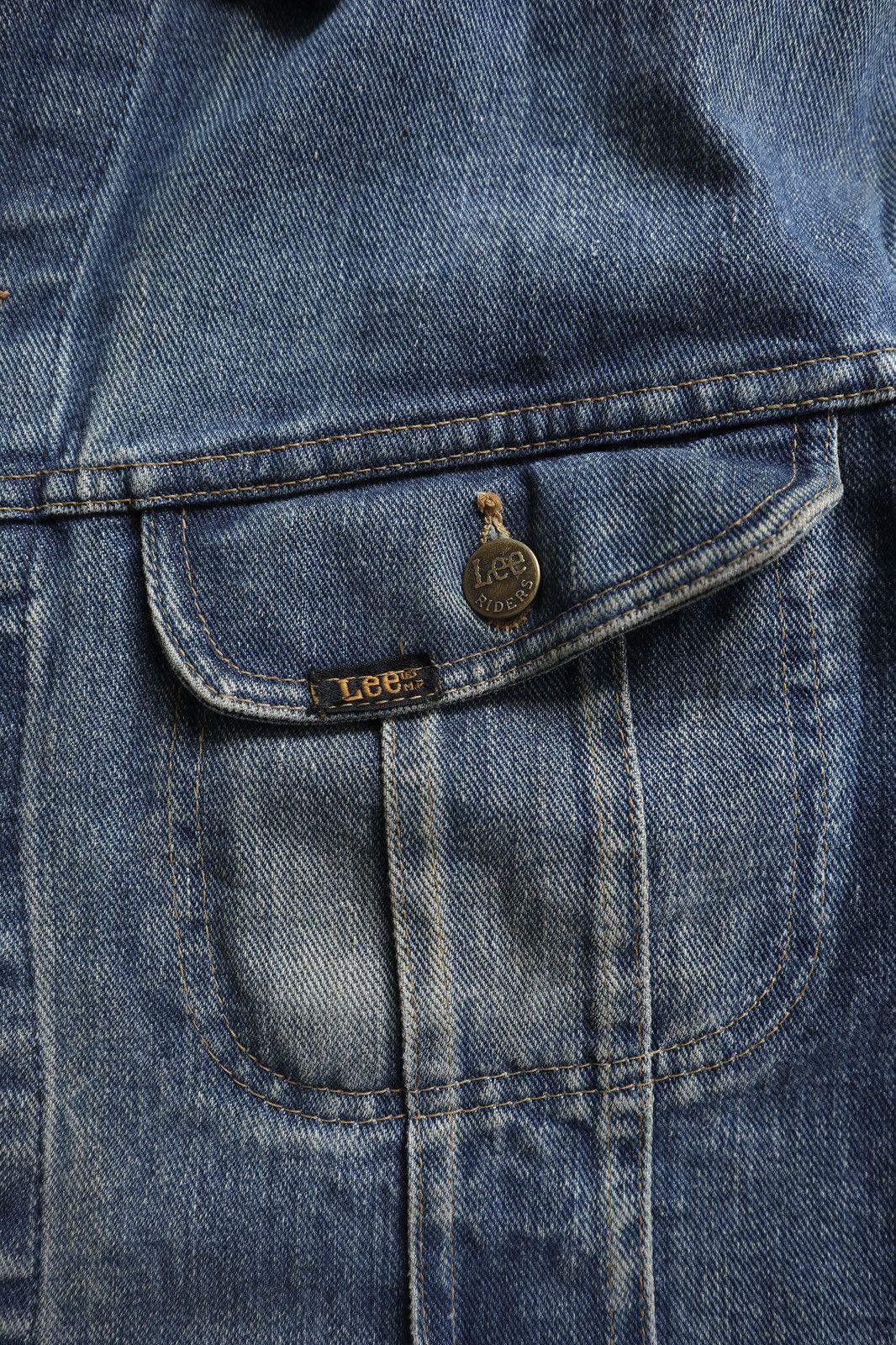 Lee Vintage 70's Lee 220-j Cowboy denim jacket Size US XL / EU 56 / 4 - 2 Thumbnail