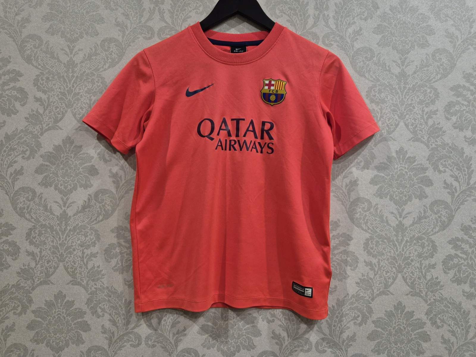 Nike 2014/15 Barcelona Away Jersey #10 Messi Nike Soccer Kids M Size US XXS / EU 40 - 1 Thumbnail