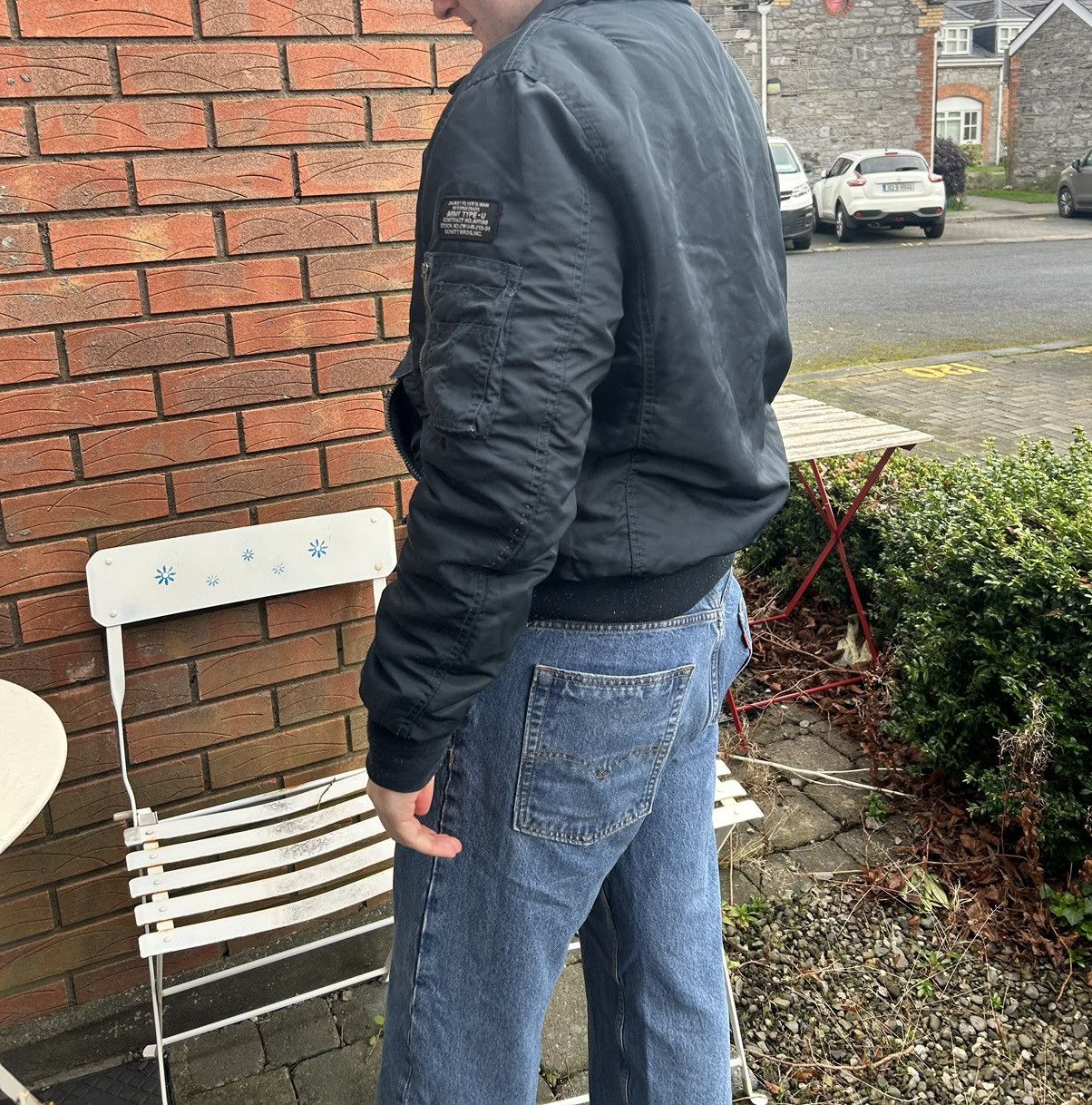Schott Schott 90’s Bomber Flight Jacket Size US L / EU 52-54 / 3 - 16 Thumbnail