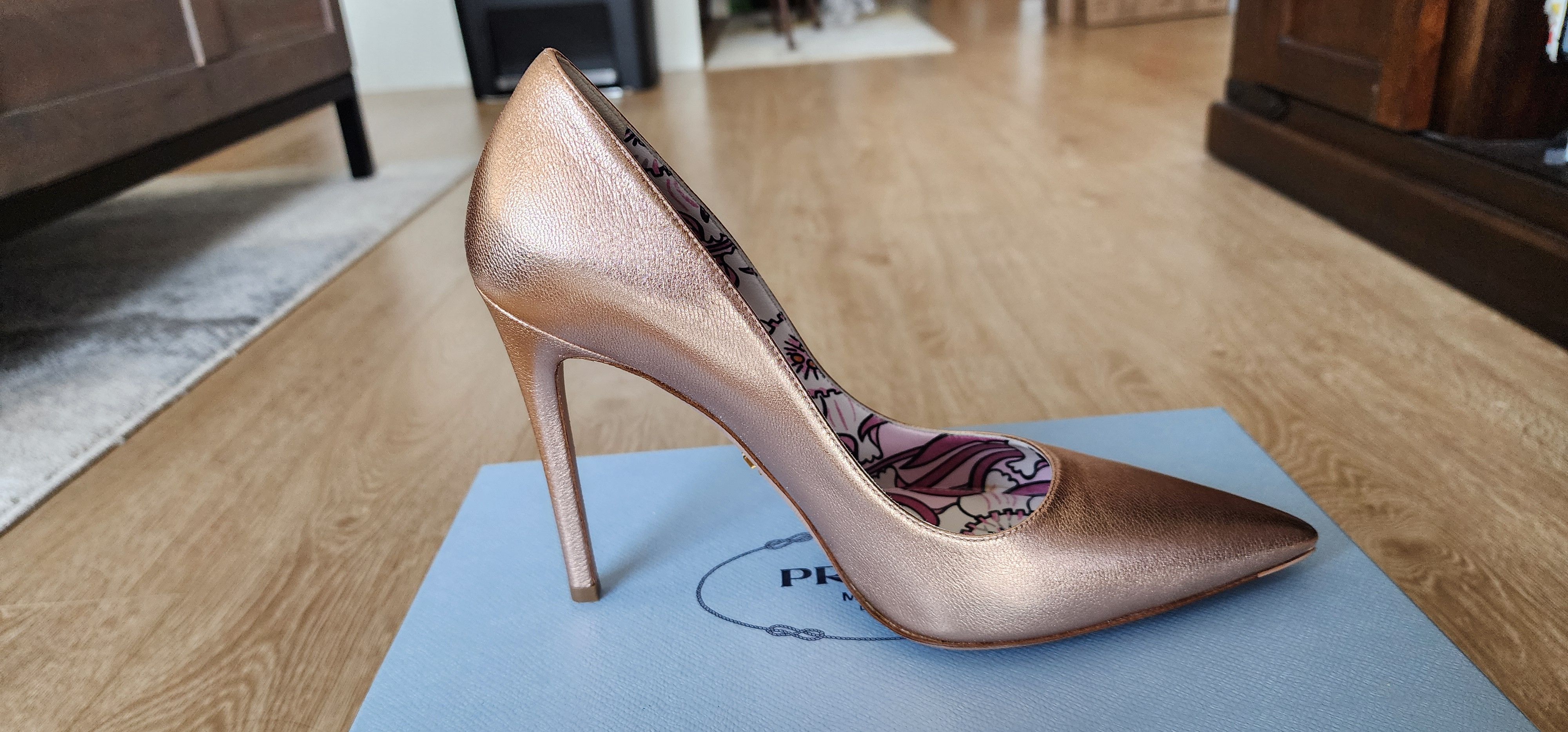 Prada Prada Clazature Donna Leather pump Size US 9.5 / IT 39.5 - 9 Thumbnail