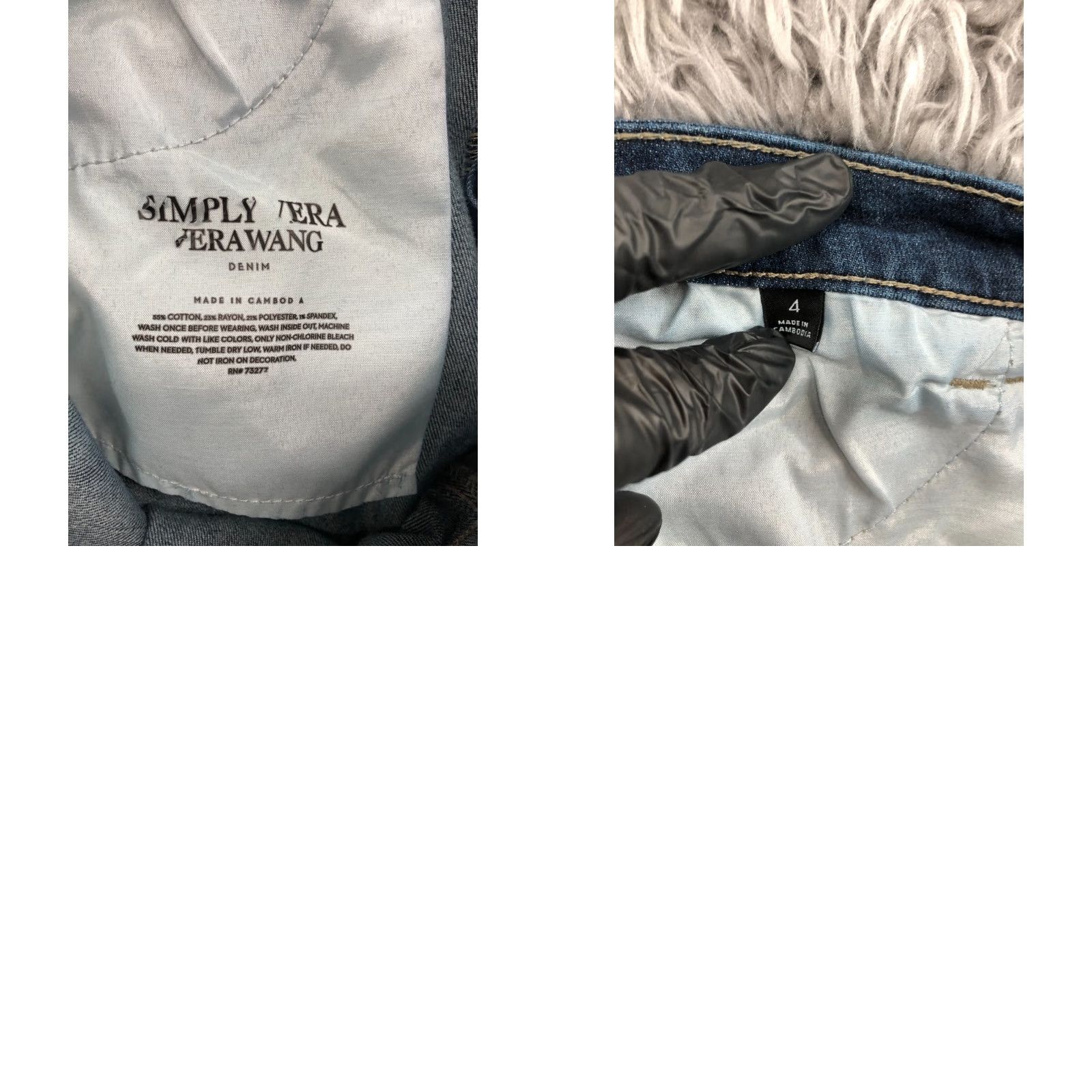 Vera Wang Vera Wang Capri Jeans Size 4 Womens Medium Wash Blue Capri Jeans Womens Medium Blue 5-Pocket Design Size 27" / US 4 / IT 40 - 9 Thumbnail