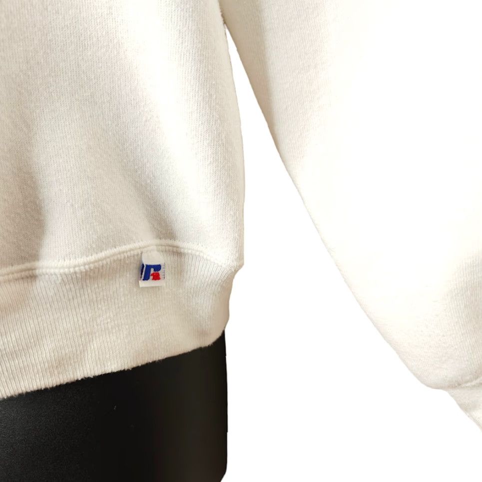 Vintage VINTAGE Las Vegas Sweatshirt Mens Size Medium 80s 90s Beach Palm Trees Tropical Sweatshirt Crew Neck White Cotton Blend Mens Size US M / EU 48-50 / 2 - 6 Thumbnail