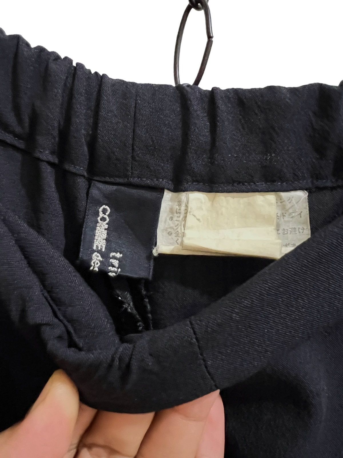 VINTAGE CDG - TROUSER PANTS BLACK
