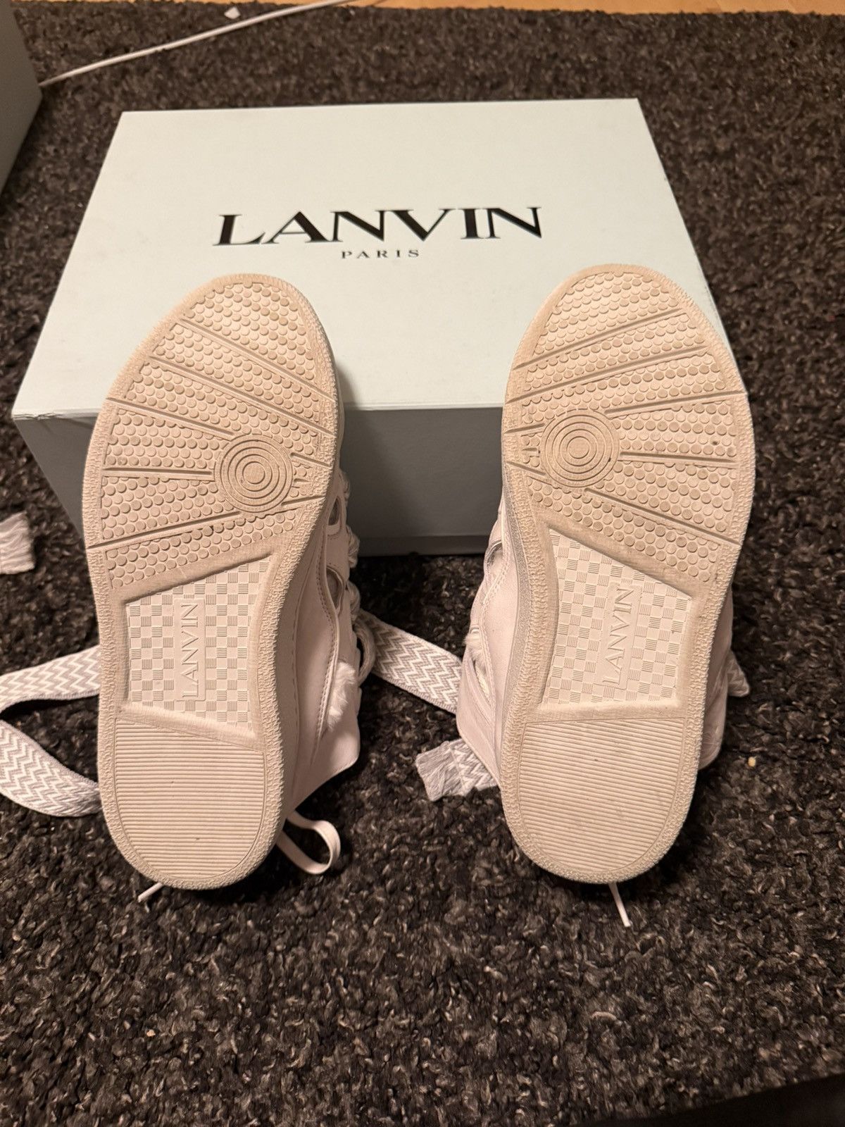 Lanvin Lanvin white Curbs Mule Size US 9 / EU 42 - 5 Thumbnail