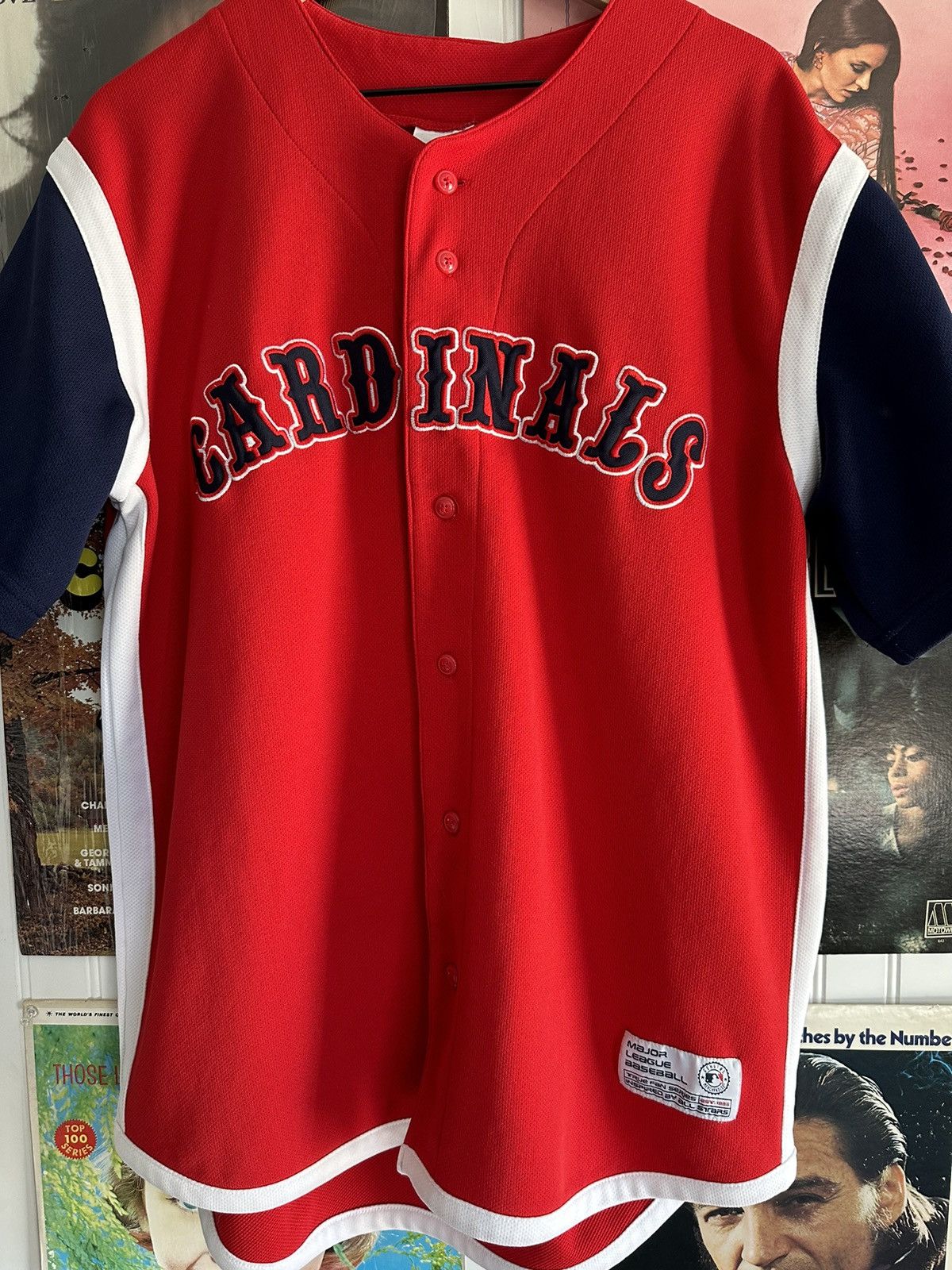 MLB St. Louis Cardinals baseball jersey Size US M / EU 48-50 / 2 - 2 Thumbnail