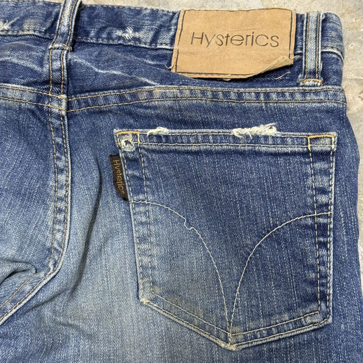 Hysteric Glamour Hysteric Glamour x Led Zeppelin y2k Punk Style Bootcut Jeans Size 29" - 5 Thumbnail