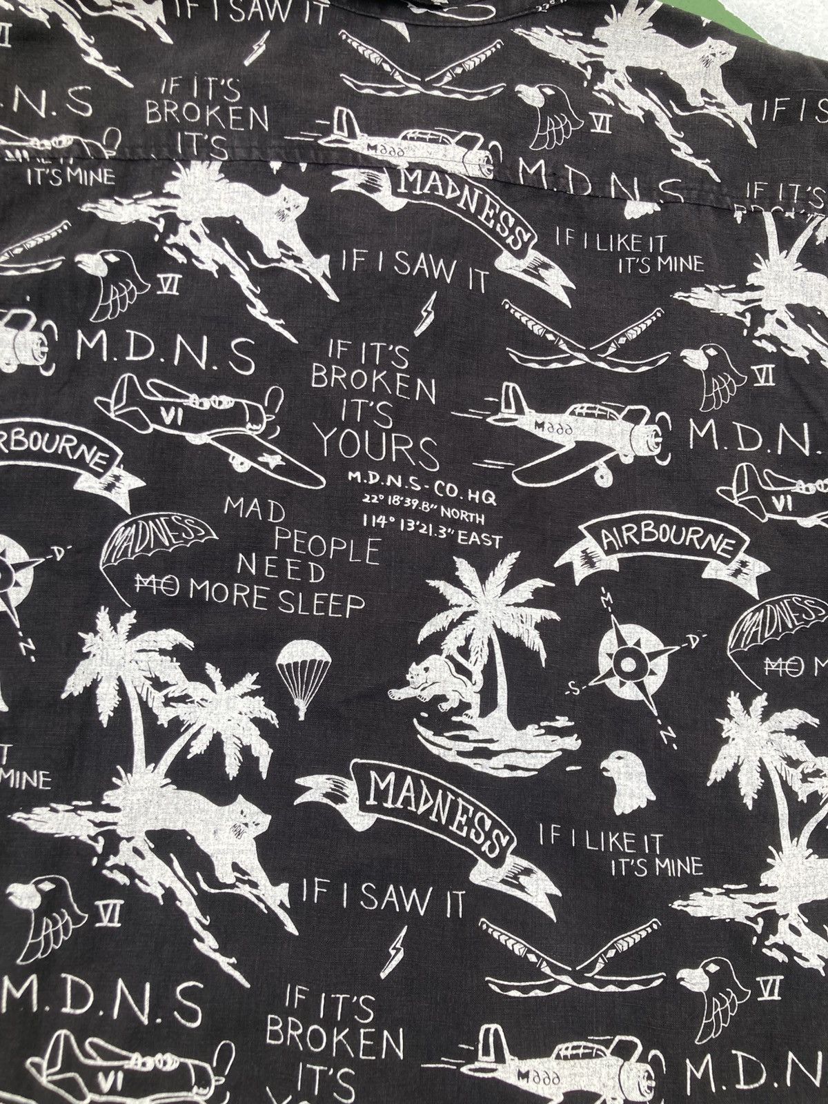 Madness Madness 18SS Collage AOP Graphic Illustration Shirt Size US XL / EU 56 / 4 - 19 Thumbnail