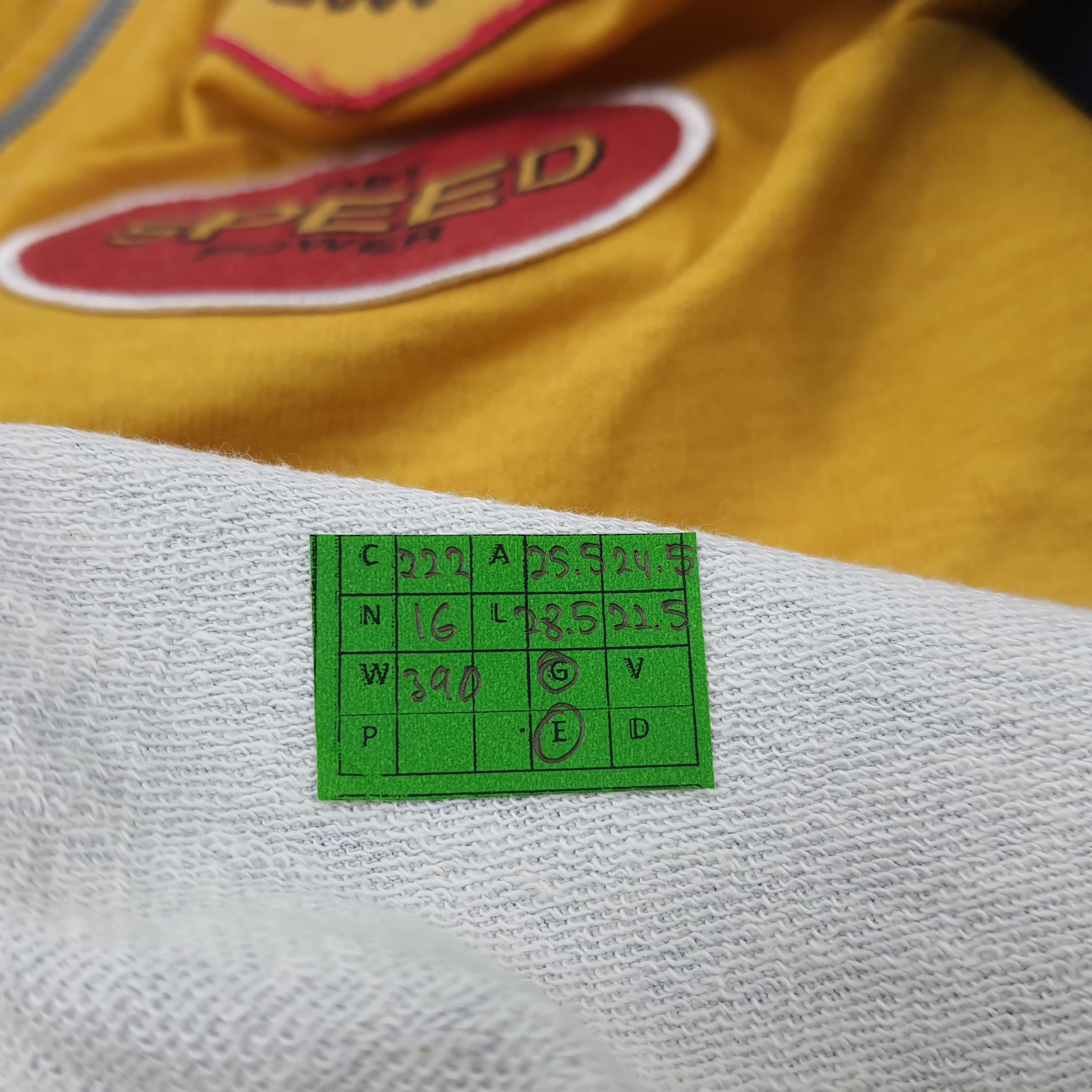 Designer × Vintage Vintage Lemongrass Half Zipper Designer Polo Shirt C222N16 Size XXL / US 16-18 / IT 52-54 - 6 Thumbnail