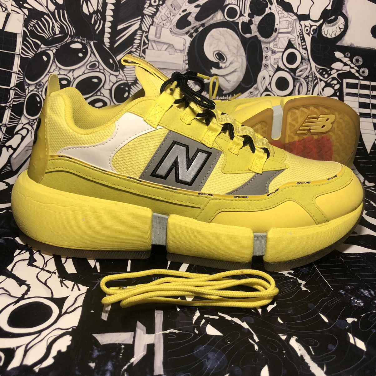 Jaden smith yellow new balance sales