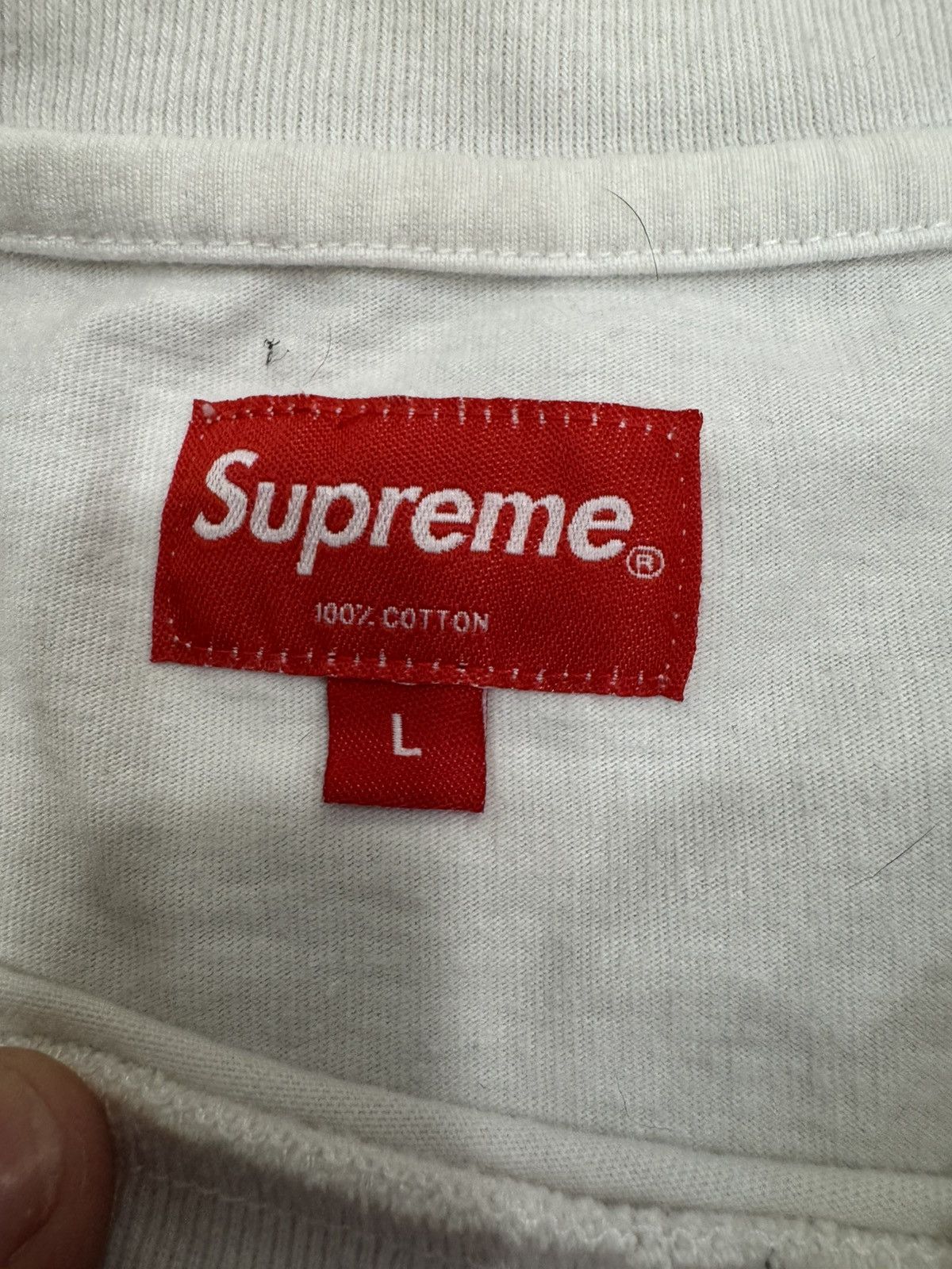 Other SUPREME Spell Out T Shirt Top Size Medium Needlepoint Patch Size US L / EU 52-54 / 3 - 3 Thumbnail
