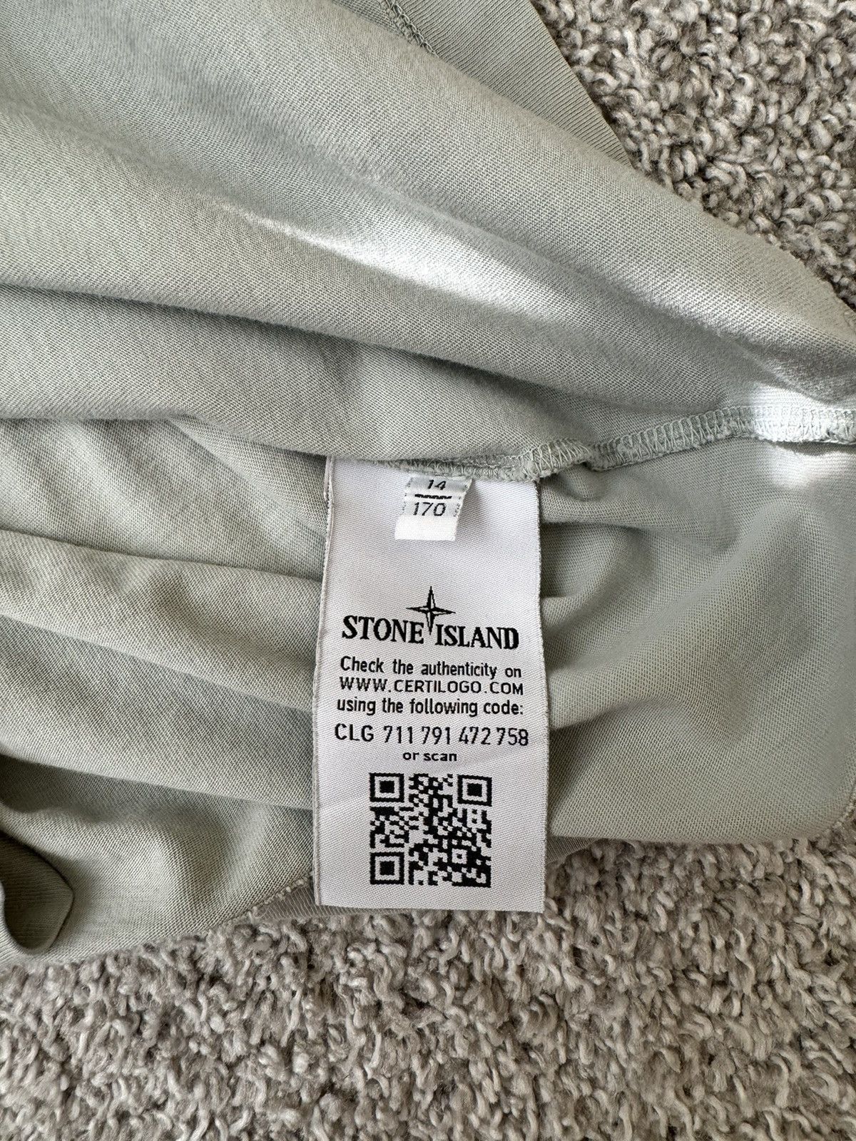 Stone Island × Vintage Stone island t-shirt Size US XS / EU 42 / 0 - 4 Thumbnail
