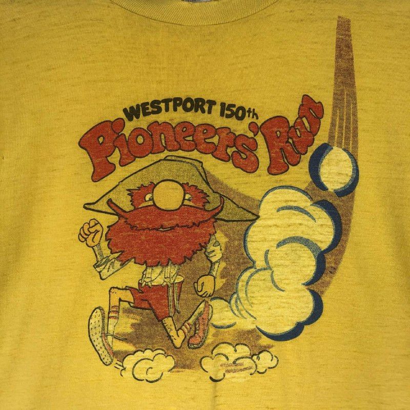 Vintage Vintage Westport 150th Pioneers Run Sportwear T-Shirt Size US M / EU 48-50 / 2 - 7 Thumbnail