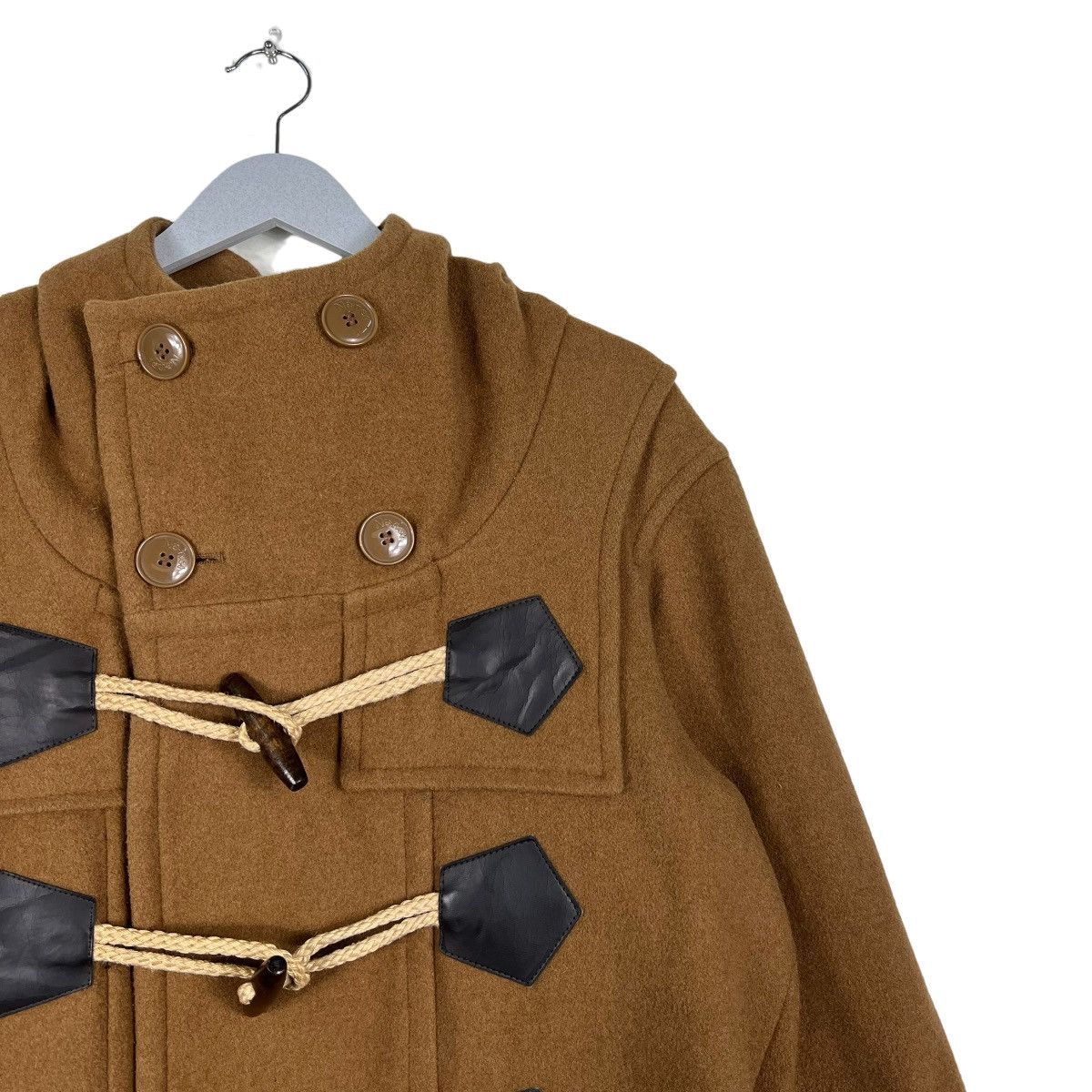 CABANE de ZUCCa 🔥 NE-NET WOOL DUFFEL HOODIE JACKET Size US S / EU 44-46 / 1 - 6 Thumbnail