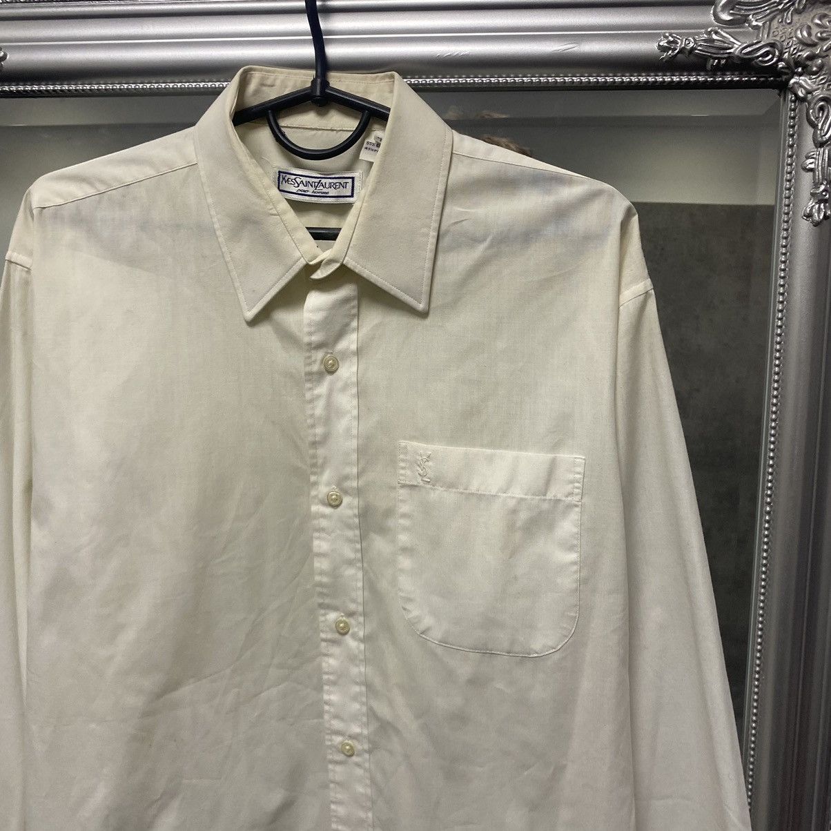 Yves Saint Laurent YSL Yves Saint Lauren Shirt Size US M / EU 48-50 / 2 - 2 Thumbnail