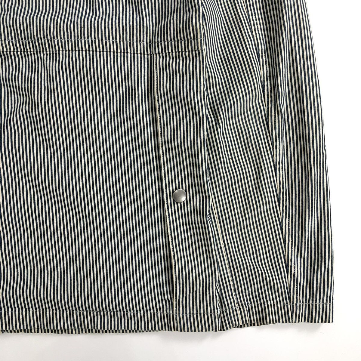 Vintage A.PC Paris Hickory Chore Denim Jacket Luxury