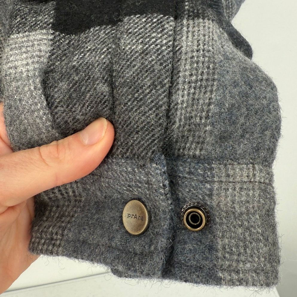 Prana NWT prAna Asgard Hooded Flannel Plaid Button Shacket/Jacket Size US S / EU 44-46 / 1 - 4 Thumbnail