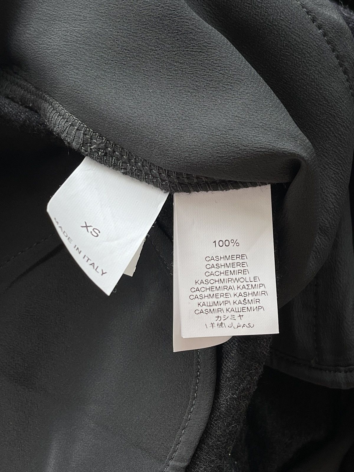 Brunello Cucinelli × Designer Brunello Cucinelli 100% cashmere assymetric joggers pants Size 25" / US 0 / IT 36 - 7 Thumbnail