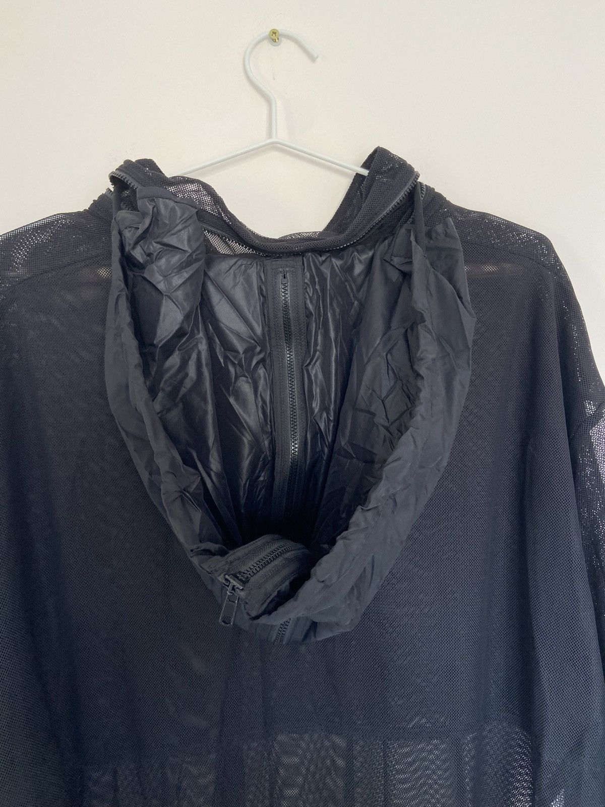 Y-3 Y-3 Yohji Yamamoto Adidas Mesh Foldable Hoodie Shirt Size US L / EU 52-54 / 3 - 7 Thumbnail