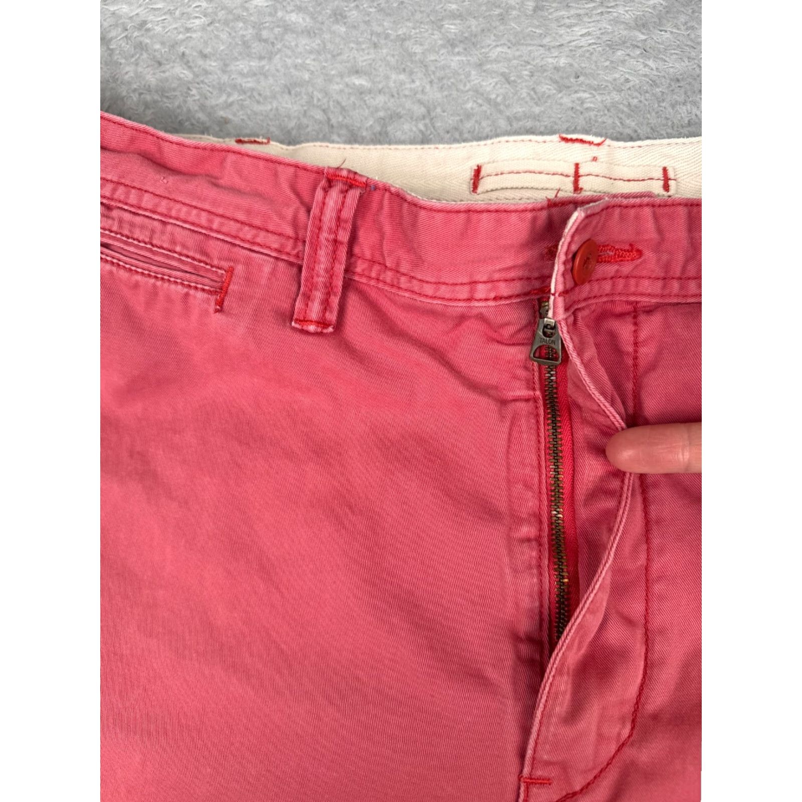 Polo Ralph Lauren Polo Ralph Lauren Shorts Men Pink 100% Cotton Twill Chino Relaxed Fit 42x10 Size US XL / EU 56 / 4 - 6 Thumbnail