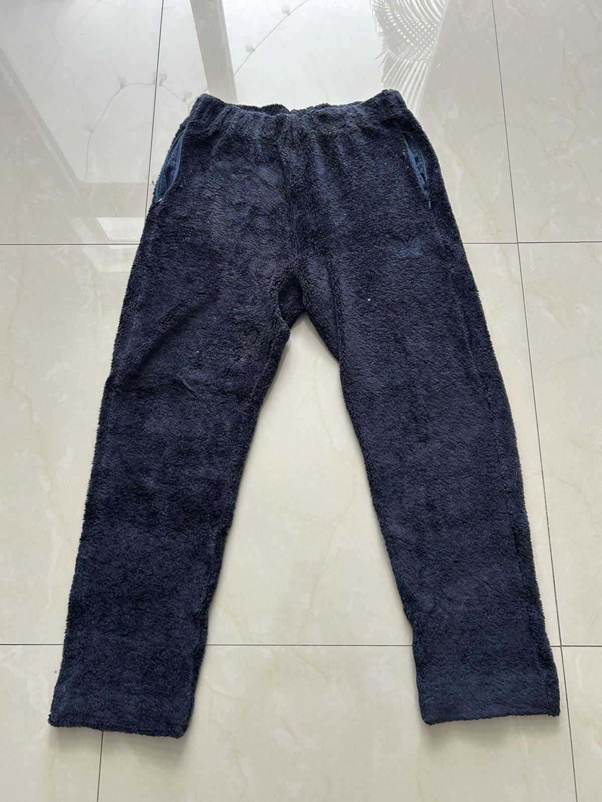 Needles Needles navy fleece pants Size US 31 - 1 Thumbnail