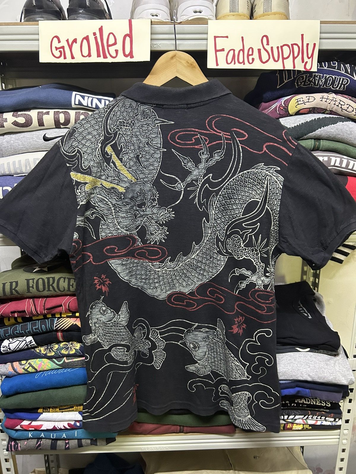 Japanese Brand Vintage sukajan space opera japanese brand Size US M / EU 48-50 / 2 - 1 Thumbnail